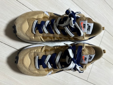sacai × Nike Vapor Waffle "Sesame and Blue Void"