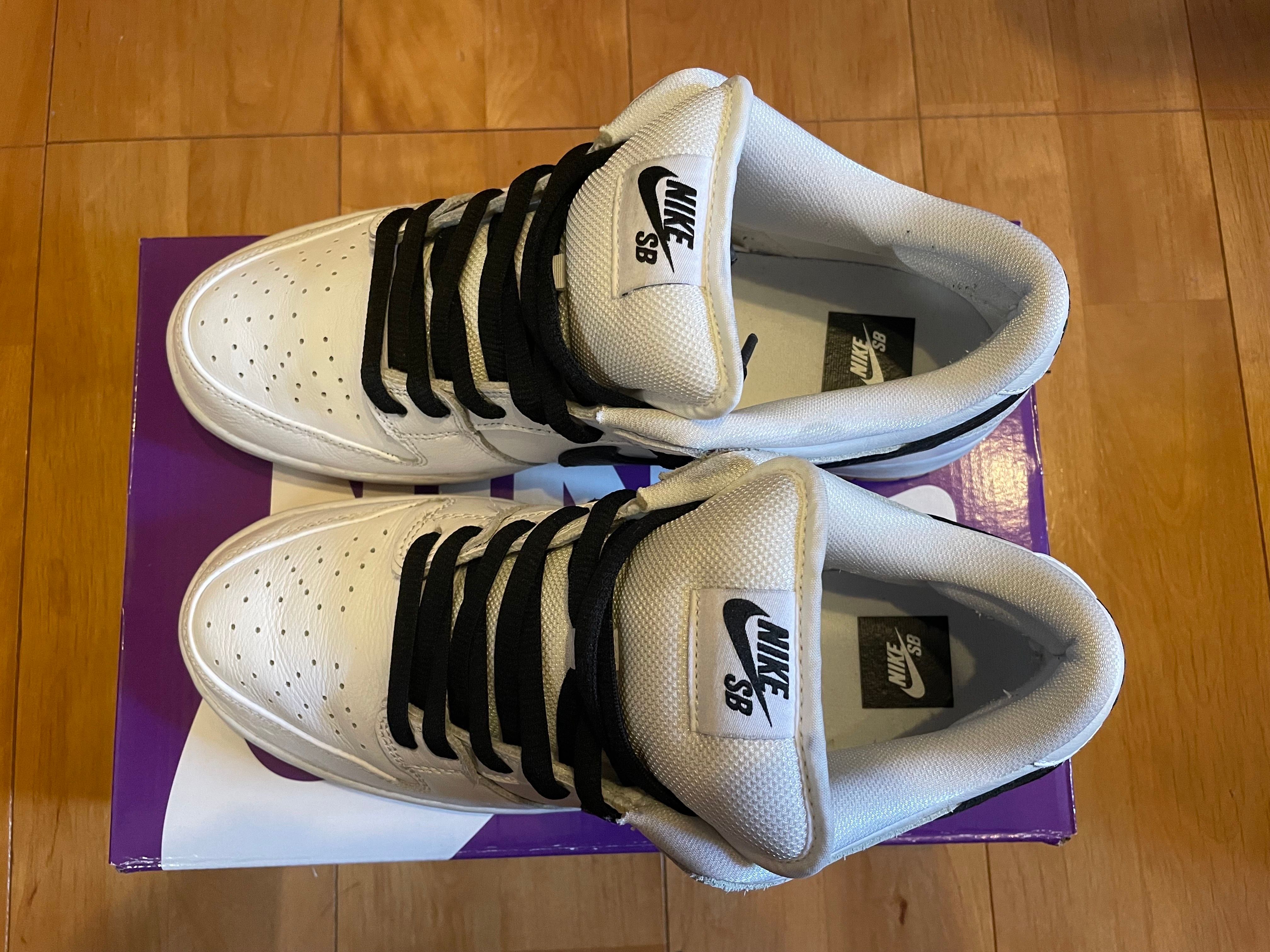 Nike SB Dunk Low Pro "White/Black-White-Gum Light Brown"