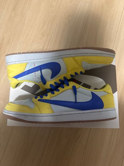 Travis Scott × Nike Women's Air Jordan 1 Retro Low OG "Canary"