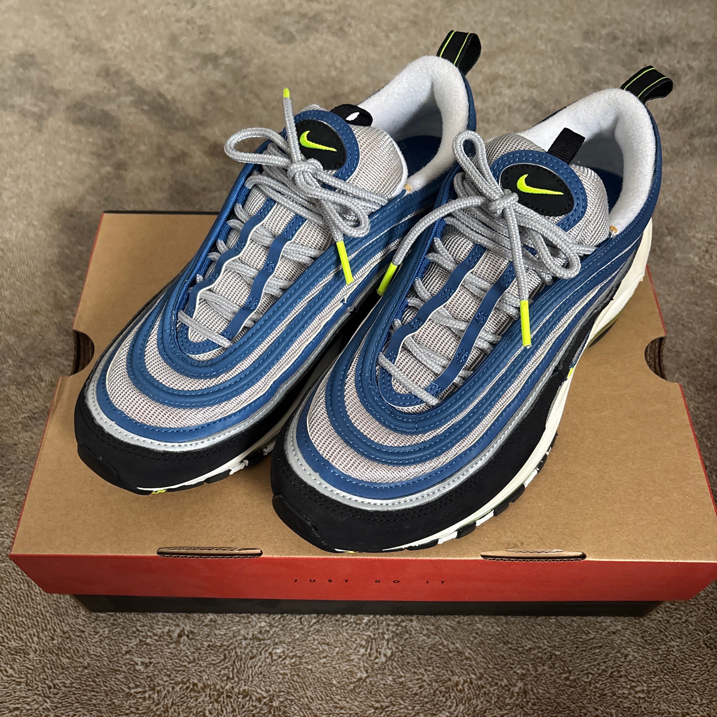 ナイキ エアマックス97 OG "アトランティックブルー/ボルテージイエロー"