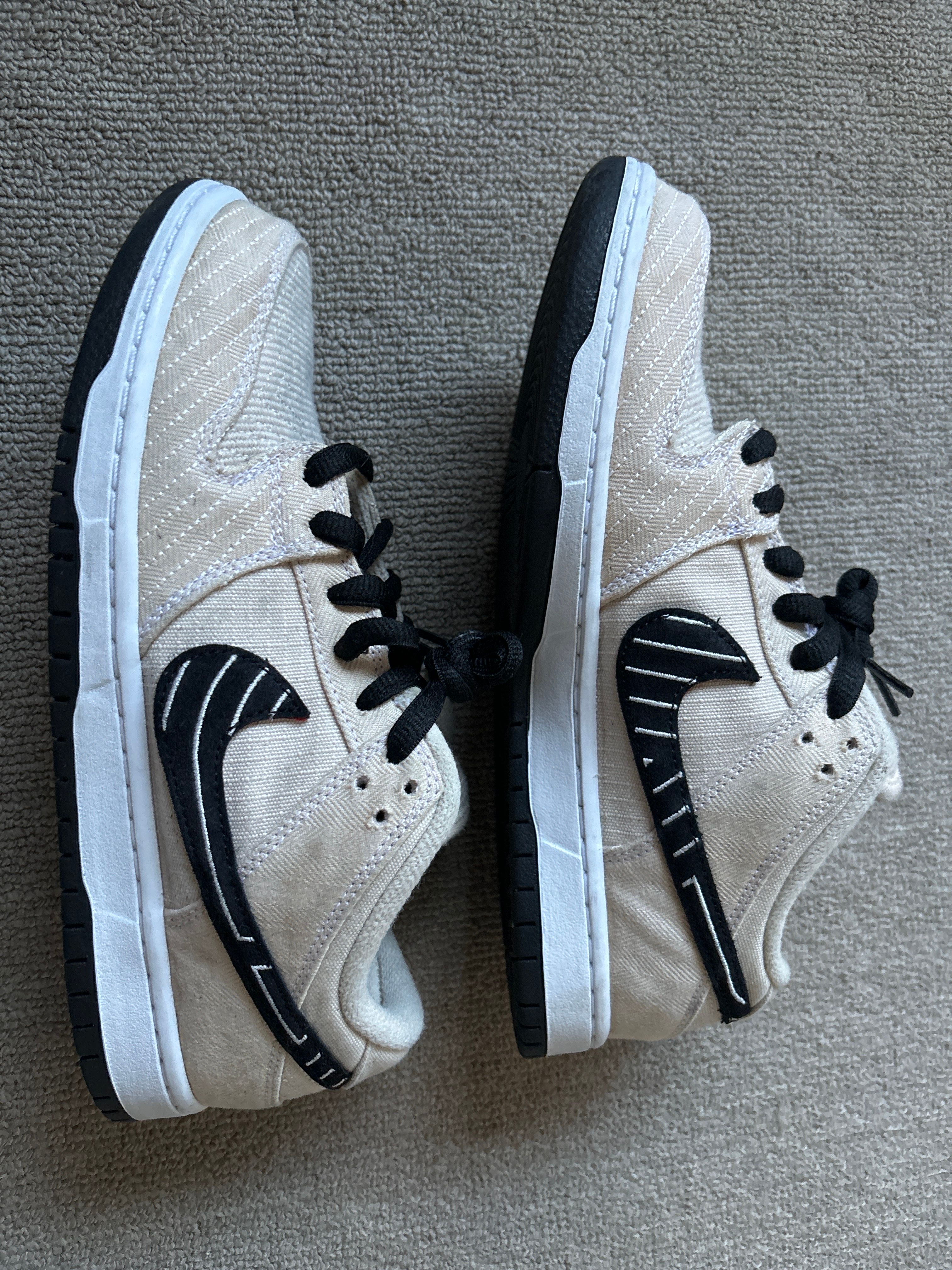 Albino & Preto × Nike SB Dunk Low Pro QS "Pearl White"