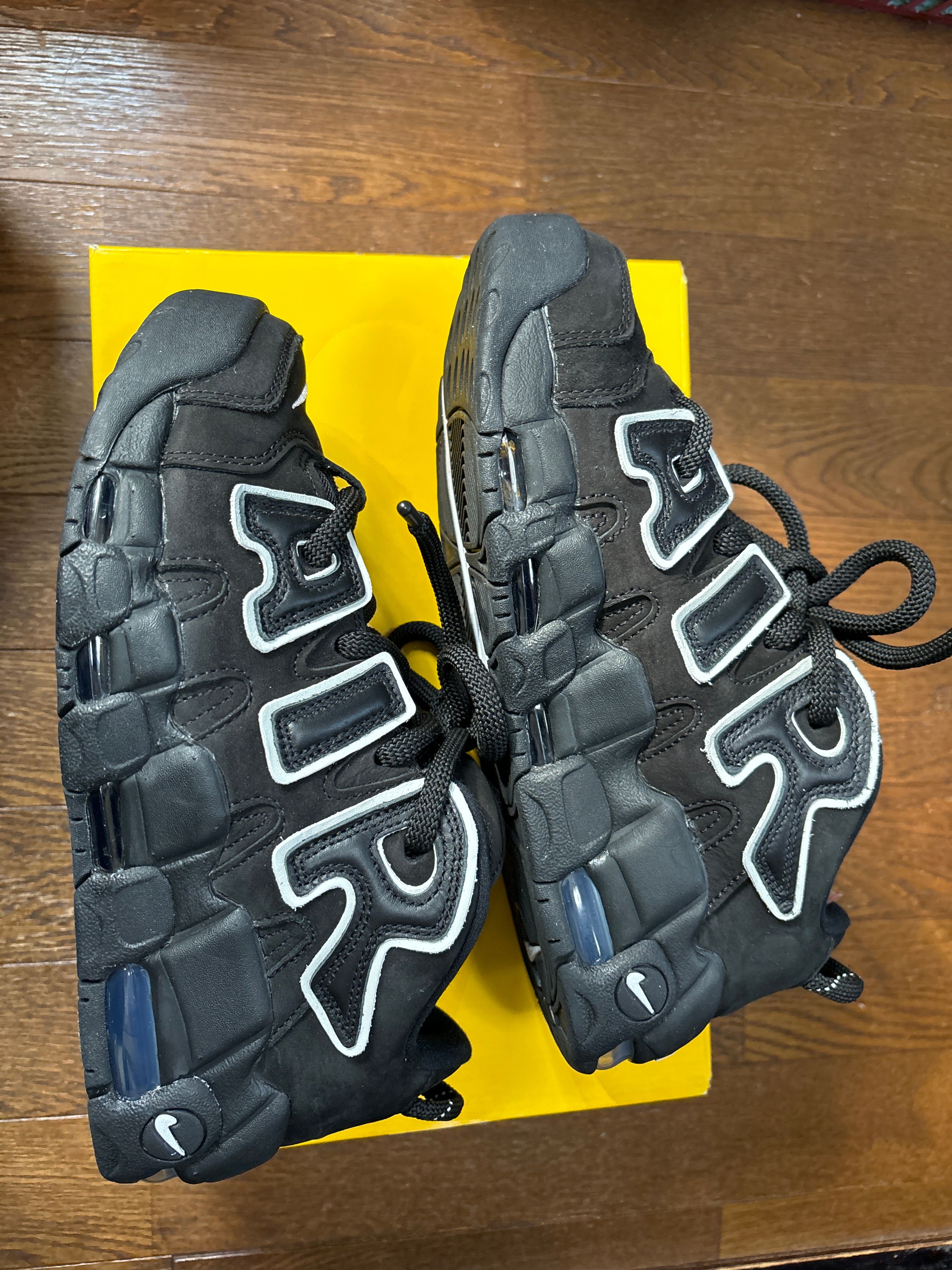 AMBUSH × Nike Air More Uptempo Low "Black and White"