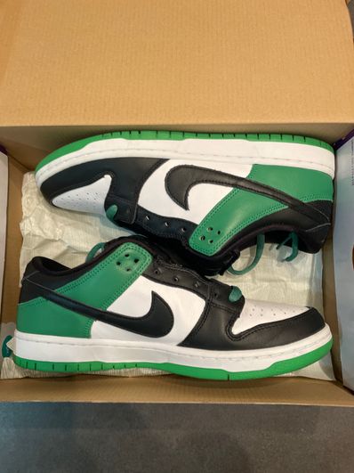 Nike SB Dunk Low Pro "Black and Classic Green"