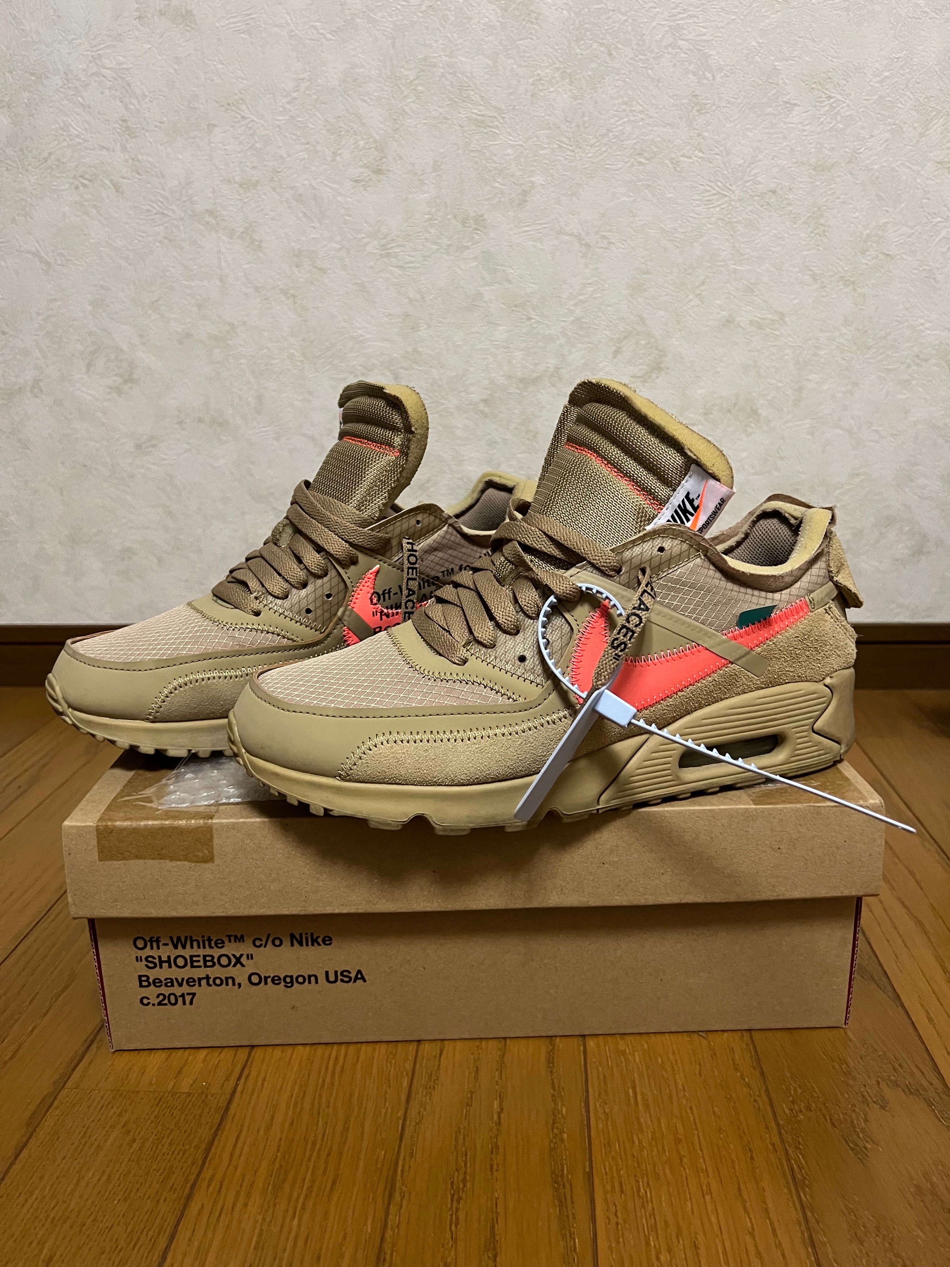 Off-White × Nike Air Max 90 "Desert Ore"