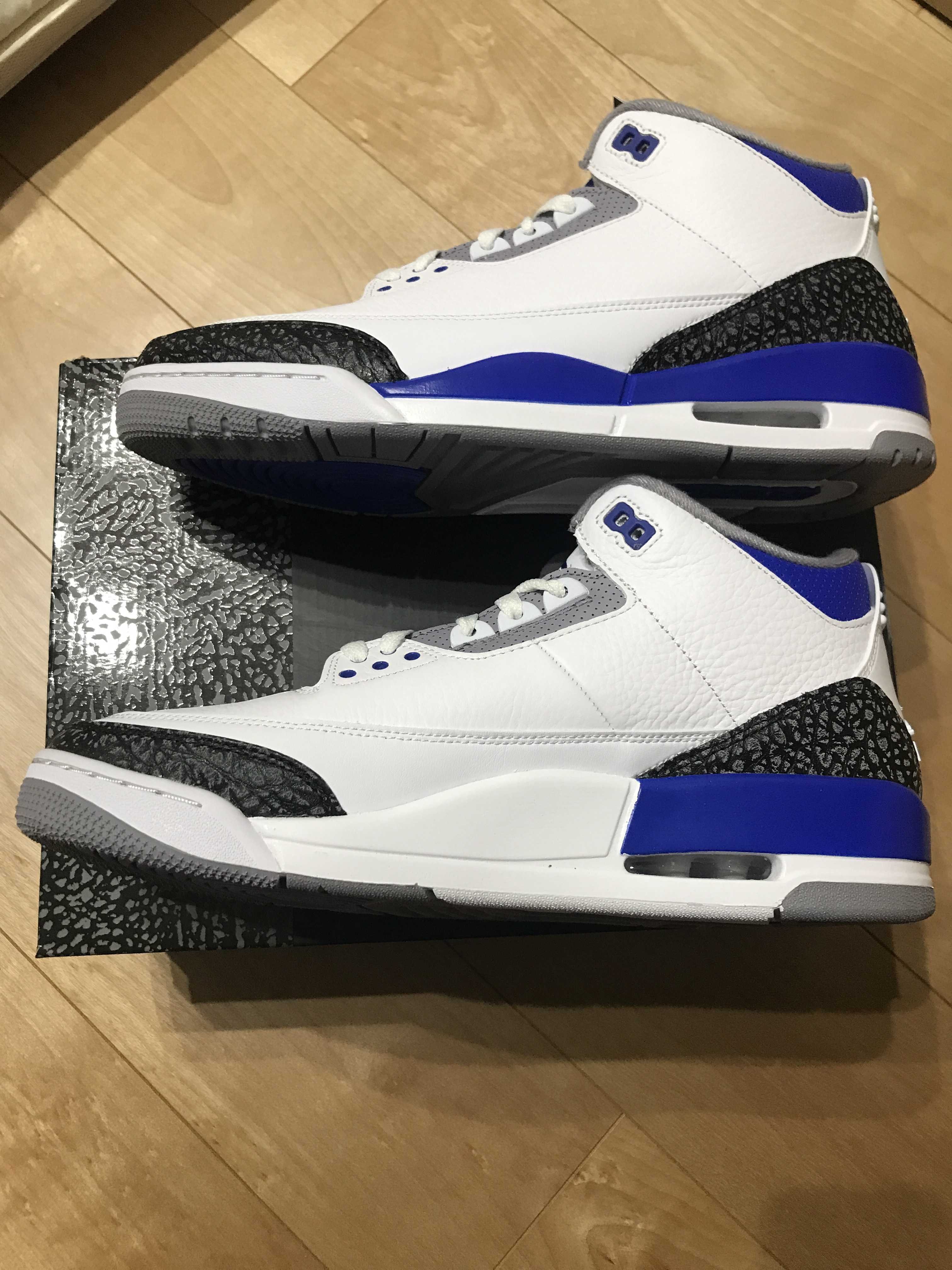 Nike Air Jordan 3 "Racer Blue"   