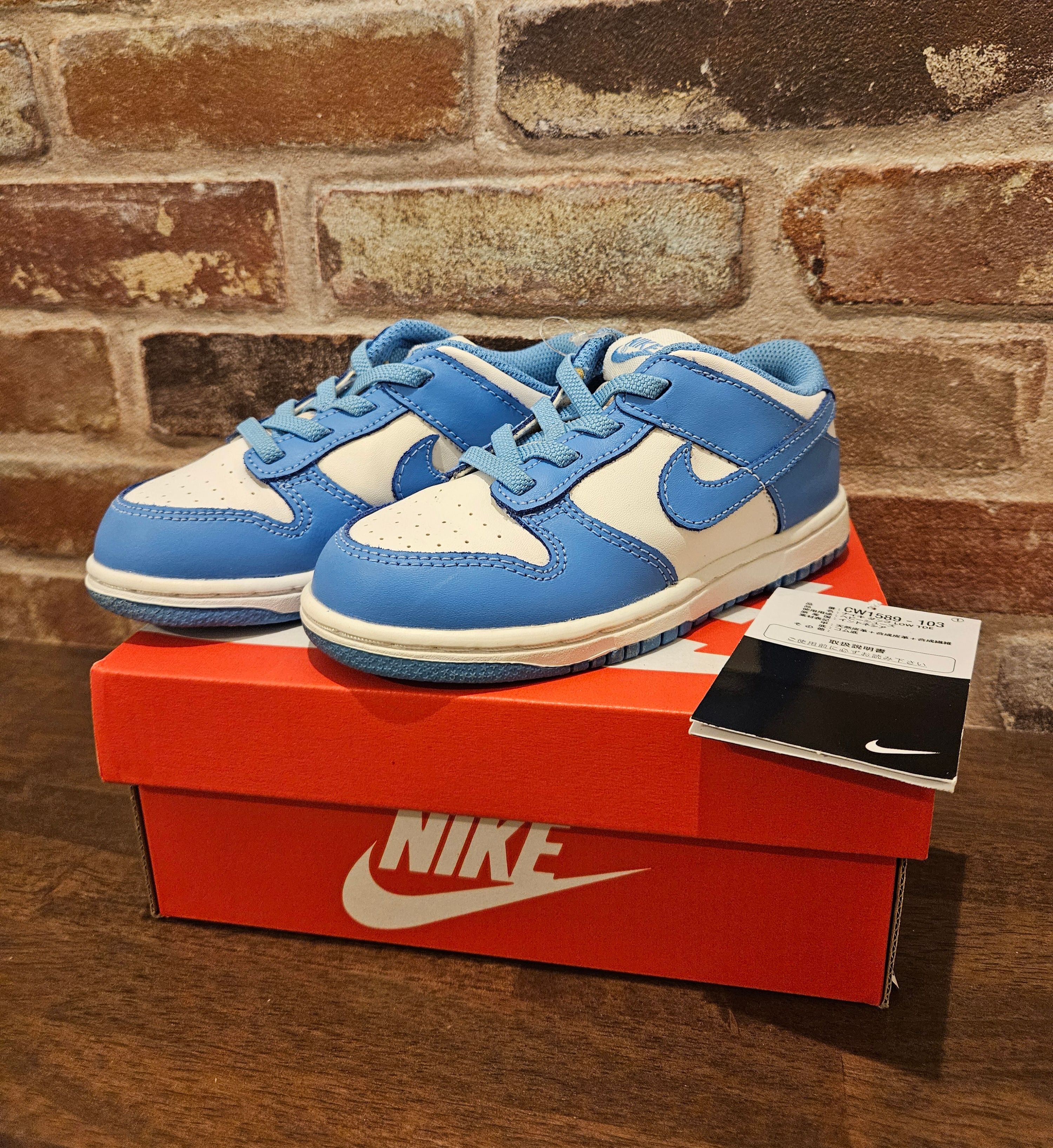 Nike TD Dunk Low "University Blue"