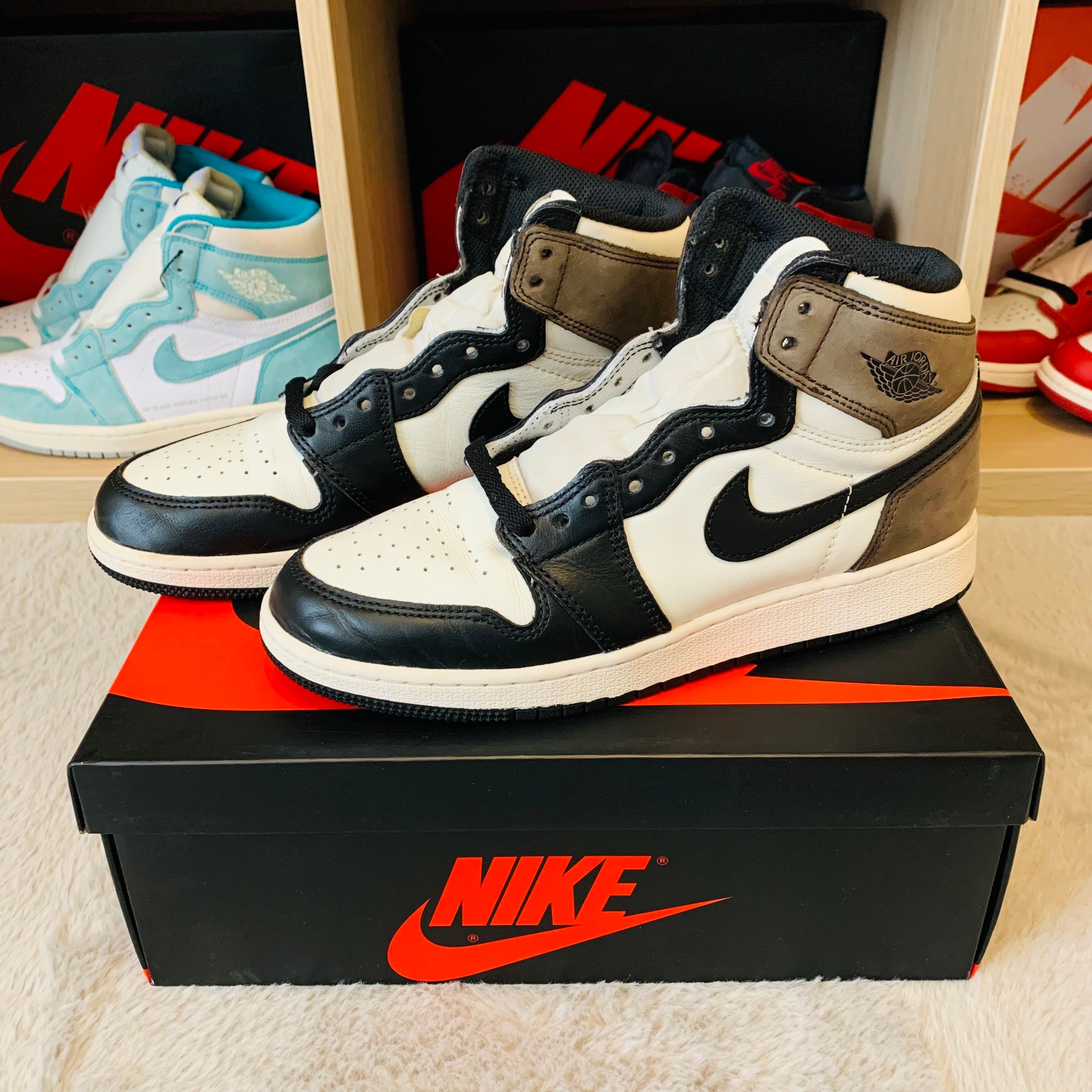 Nike GS Air Jordan 1 High OG "Sail/Dark Mocha/Black"