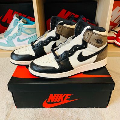 Nike GS Air Jordan 1 High OG "Sail/Dark Mocha/Black"