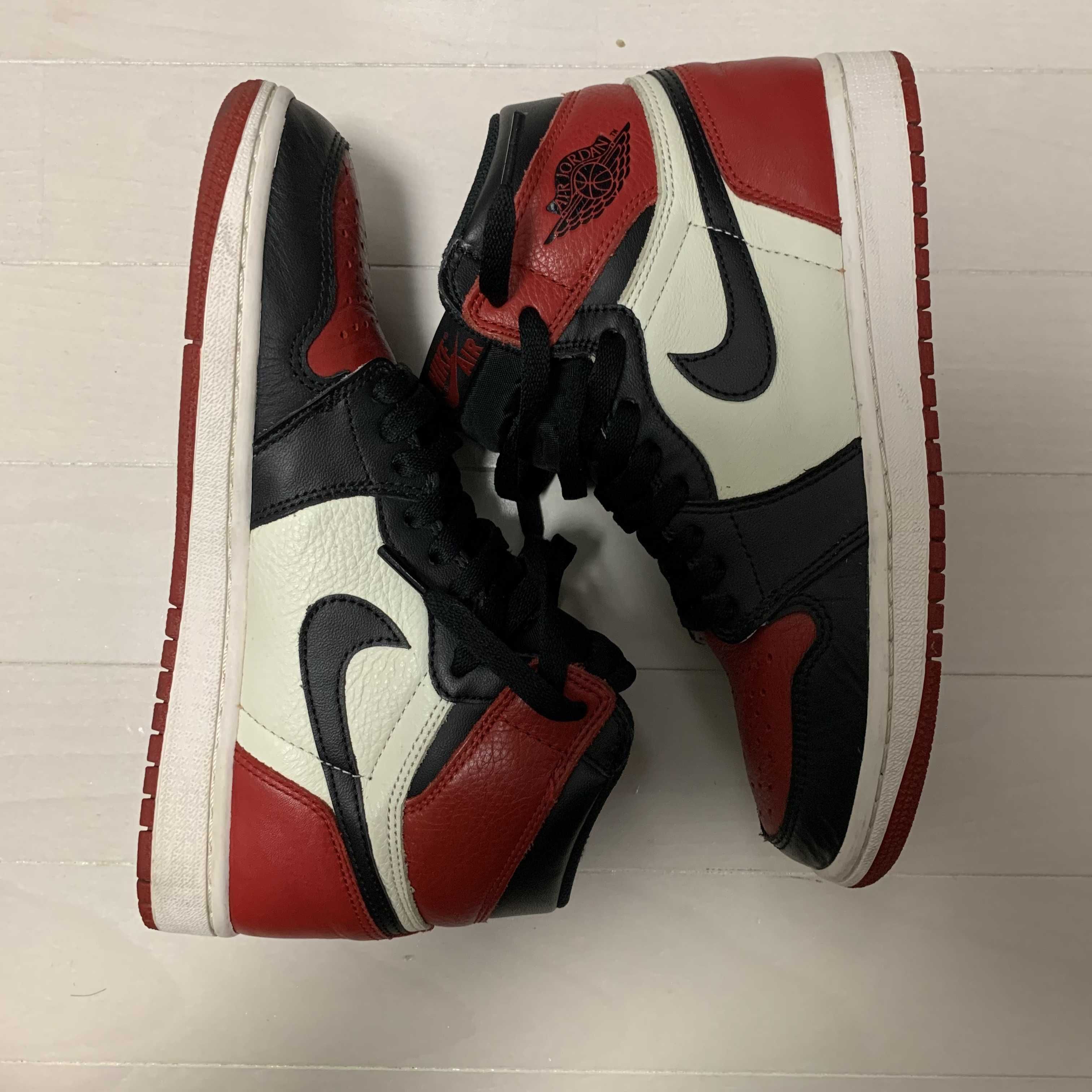 Nike Air Jordan 1 Retro High OG "Bred Toe"