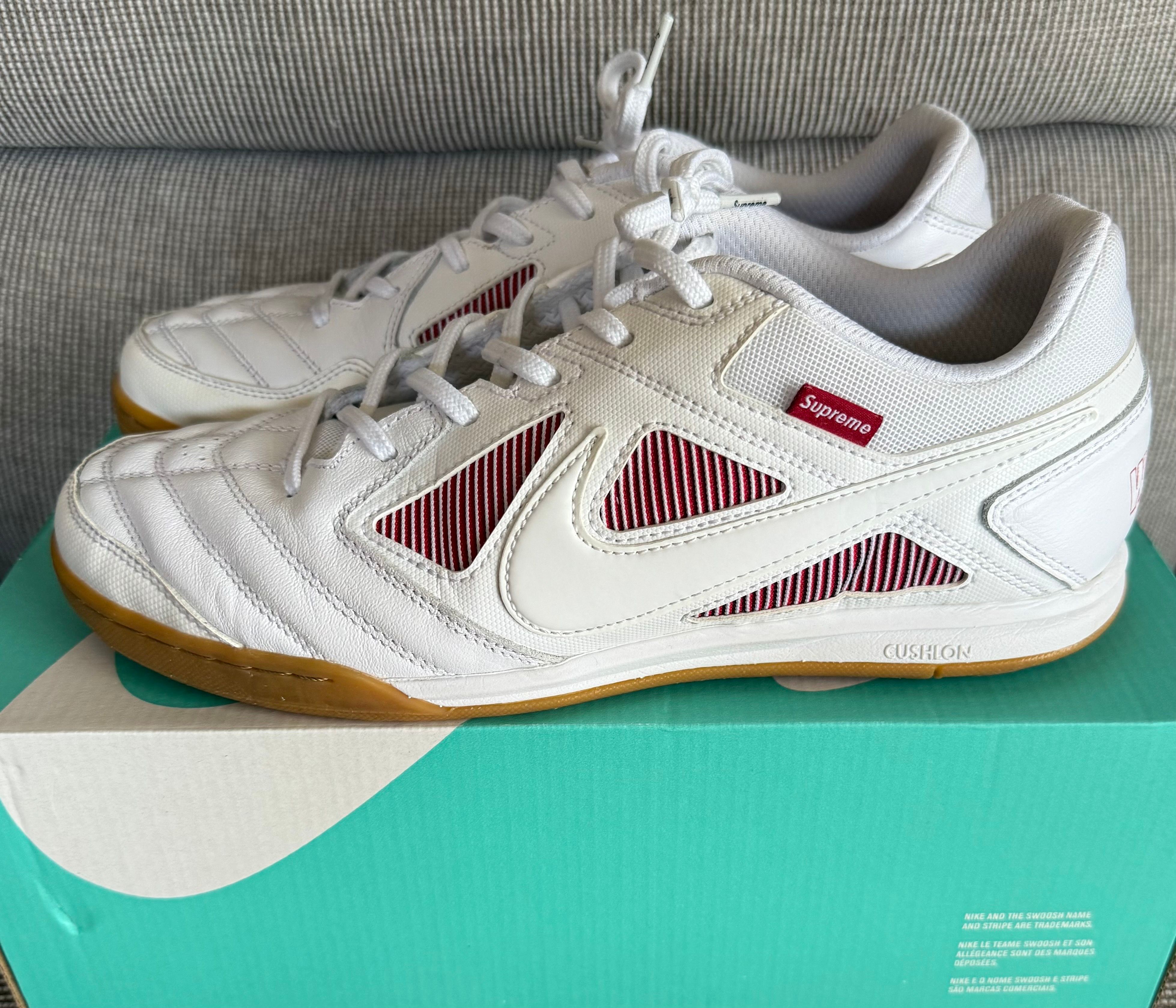 Supreme × Nike SB Luner Gato "White"