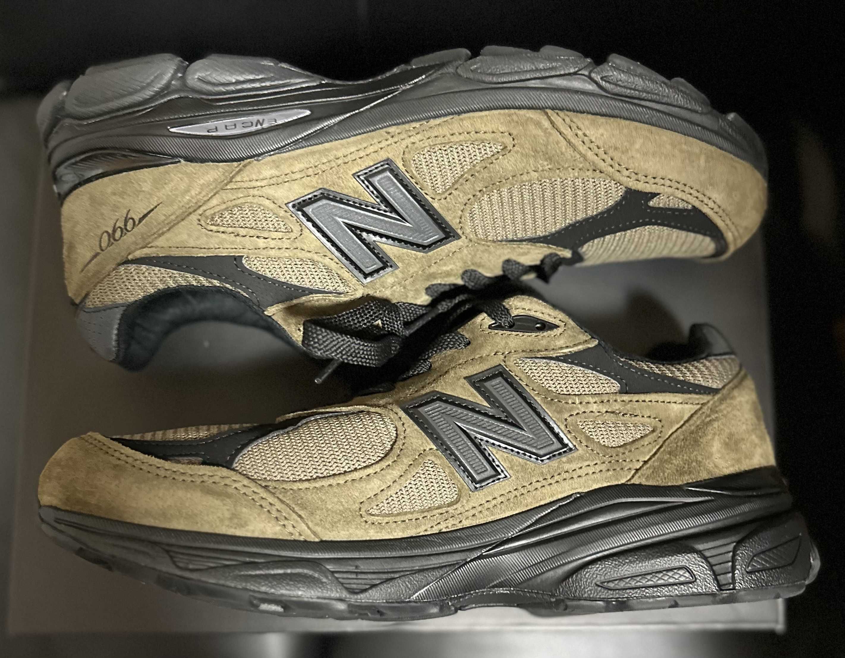 JJJJound × New Balance 990V3 "Slate Black"