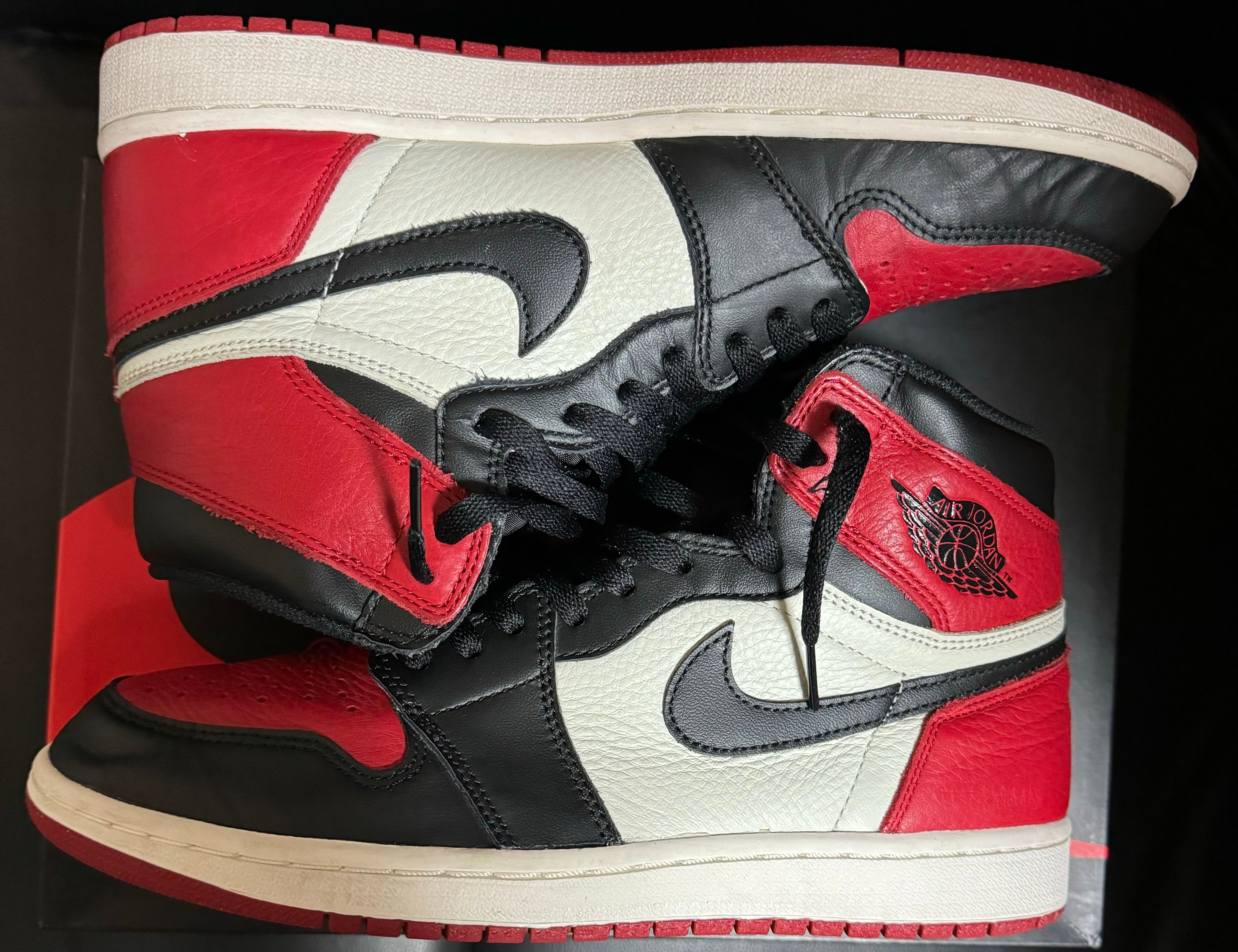 Nike Air Jordan 1 Retro High OG "Bred Toe"