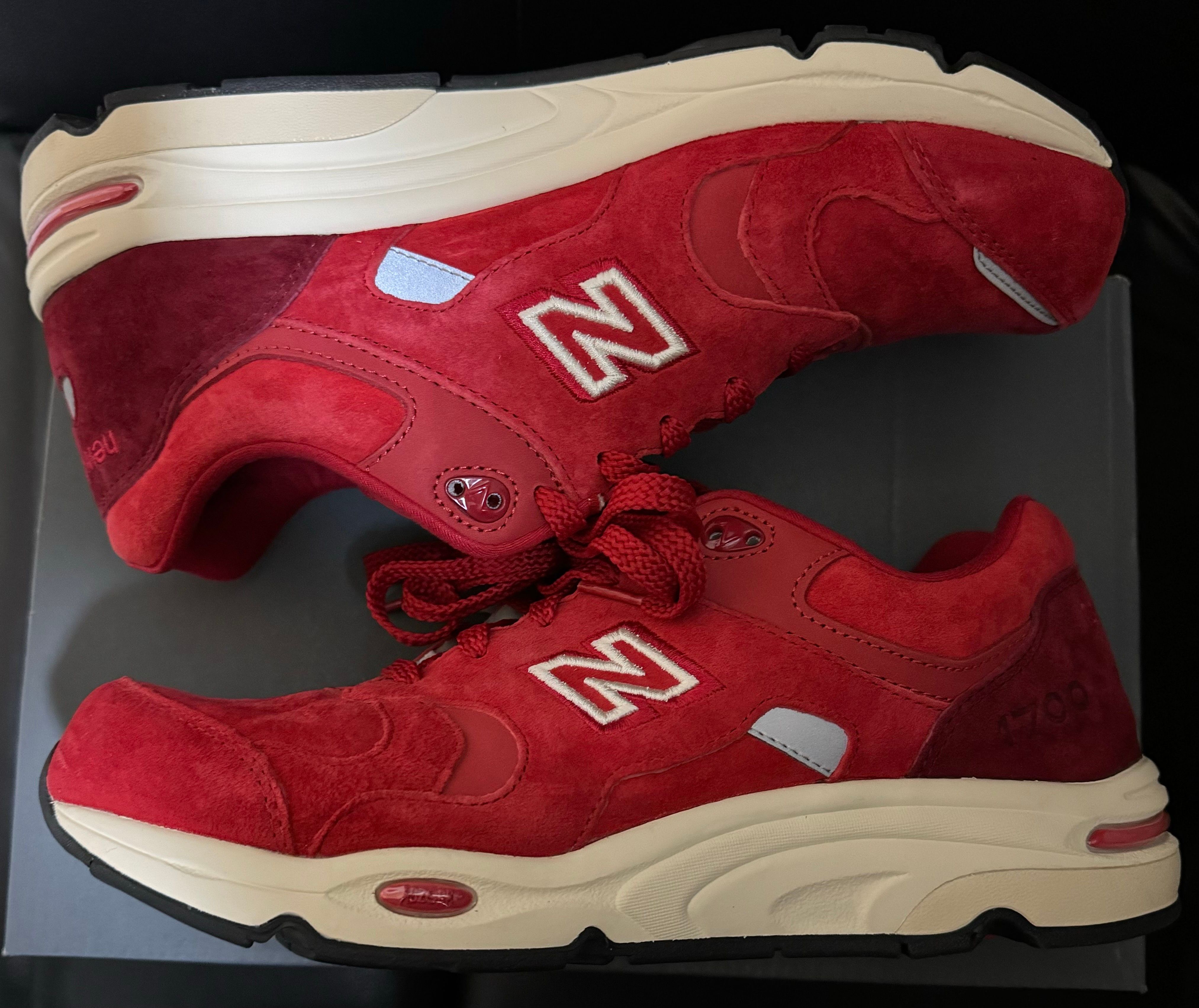 KITH × New Balance 1700 Toronto "Rococco Red"