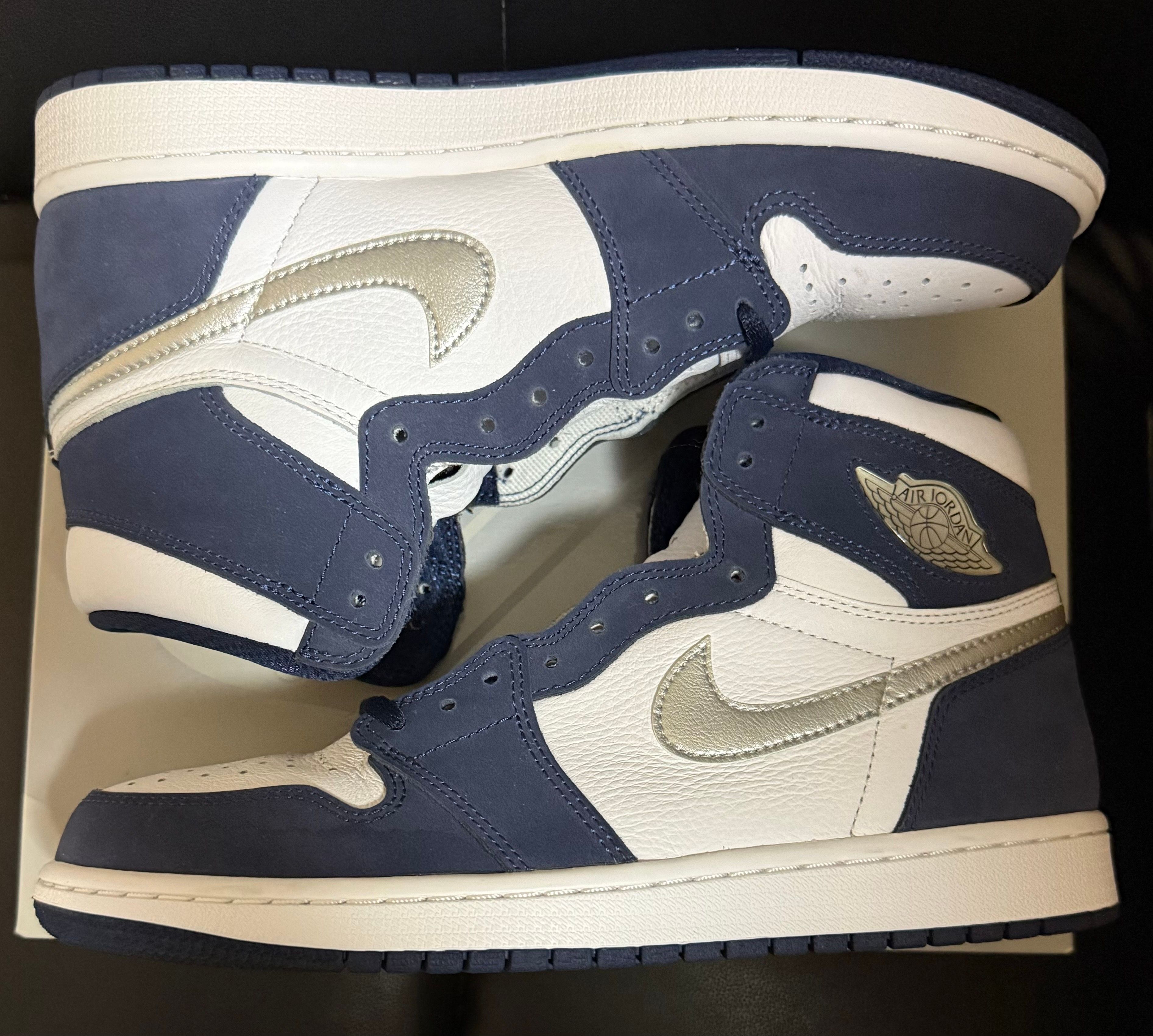 Nike Air Jordan 1 High OG CO.JP "White/Midnight Navy" (2020)(ブリーフケースなし)