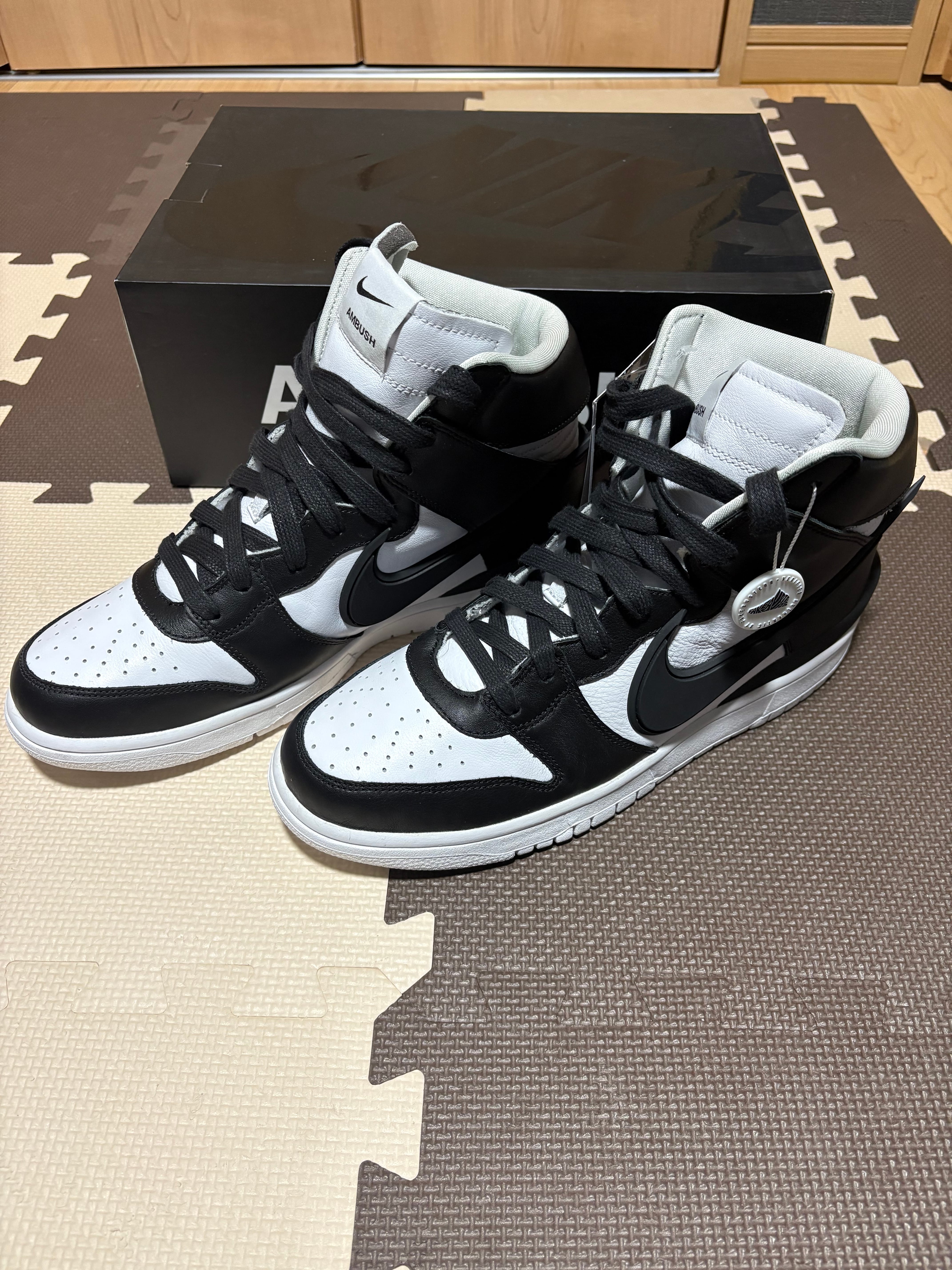 AMBUSH × Nike Dunk High "Black"