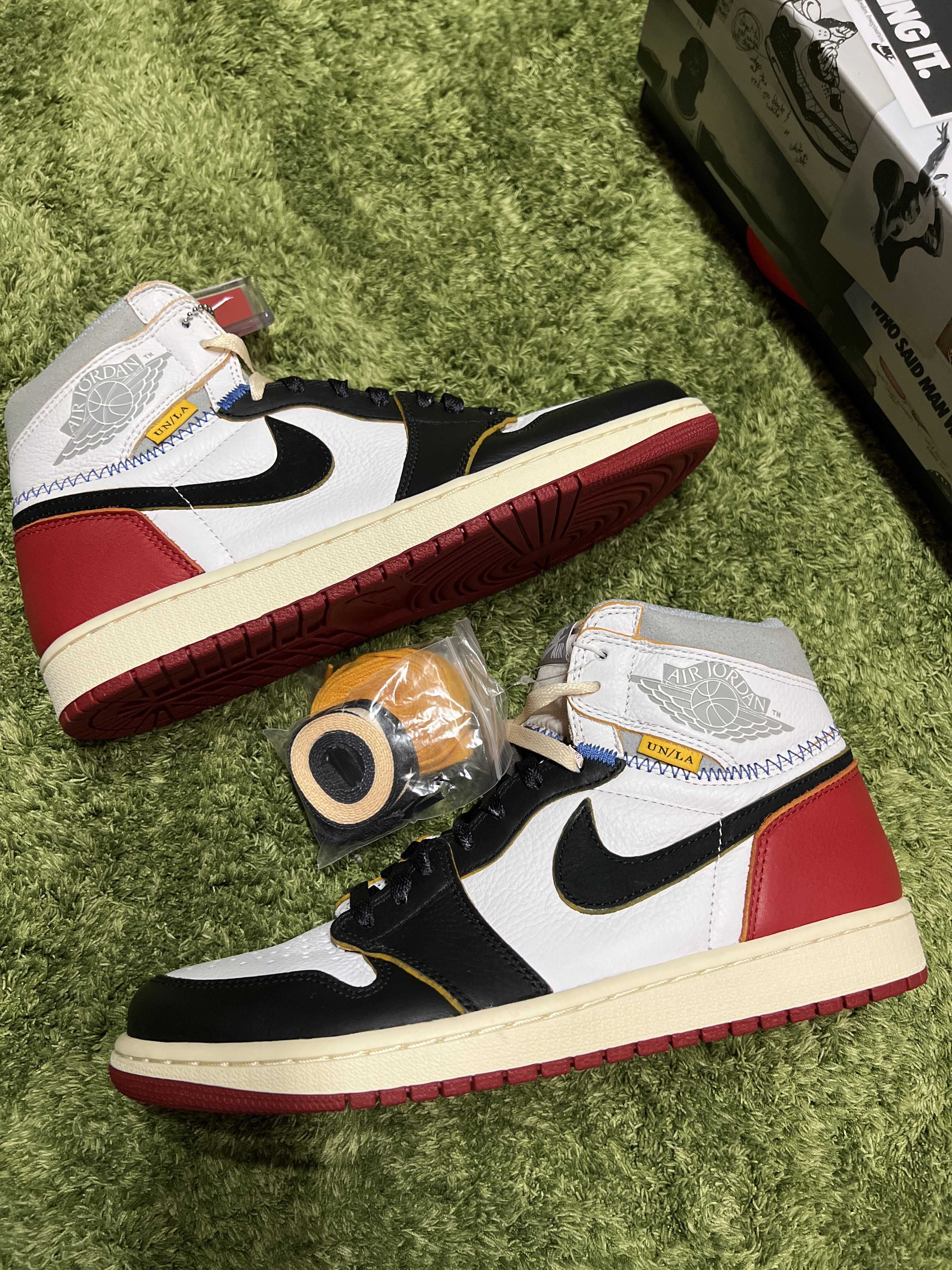 UNION × Nike Air Jordan 1 Retro High OG NRG "Varsity Red/Wolf Grey"