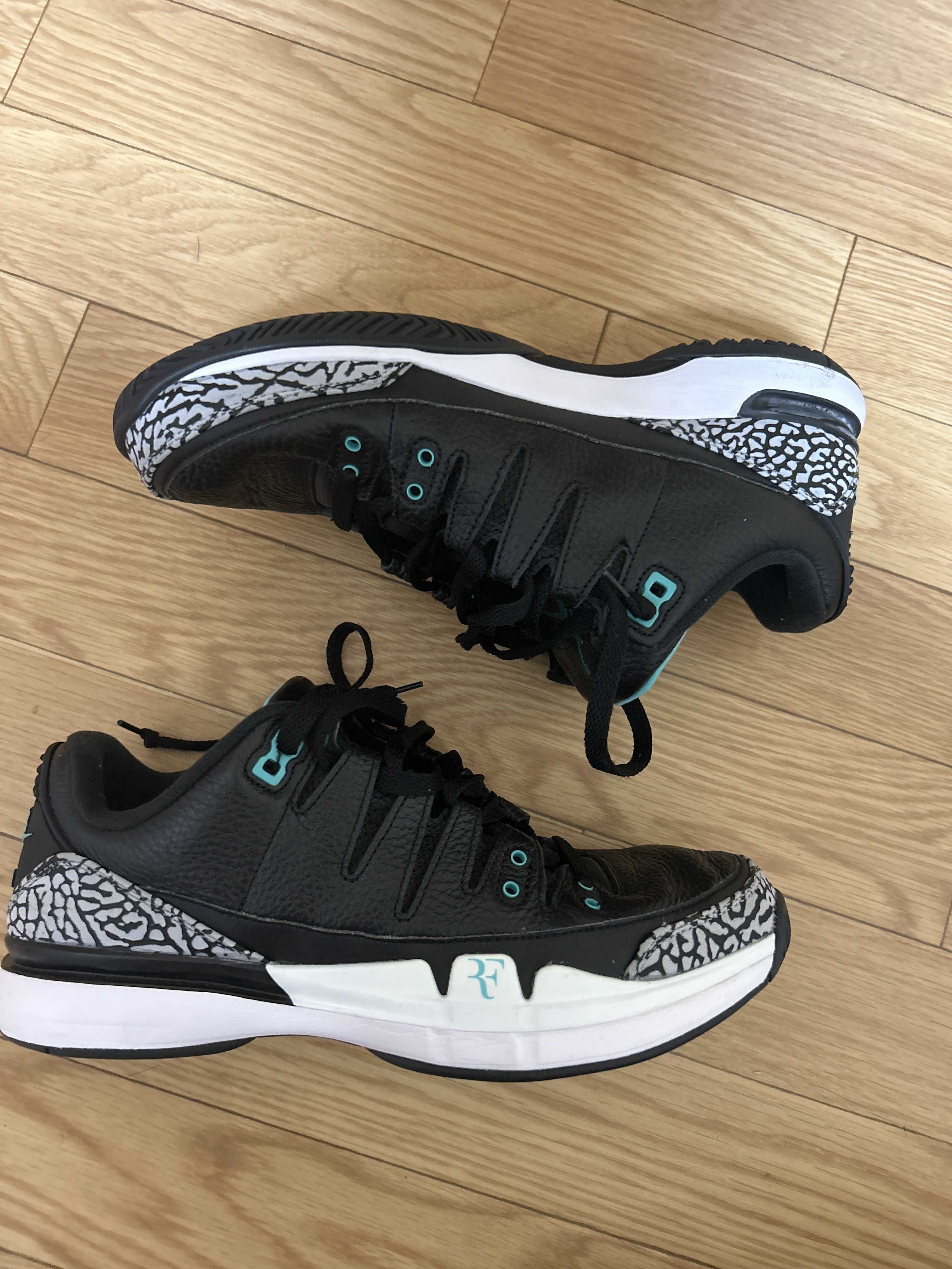 atmos × Nike Zoom Vapor AJ3 "Elephant/Safari"