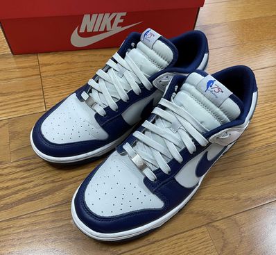 NBA × Nike Dunk Low EMB 75th Anniversary "Nets"