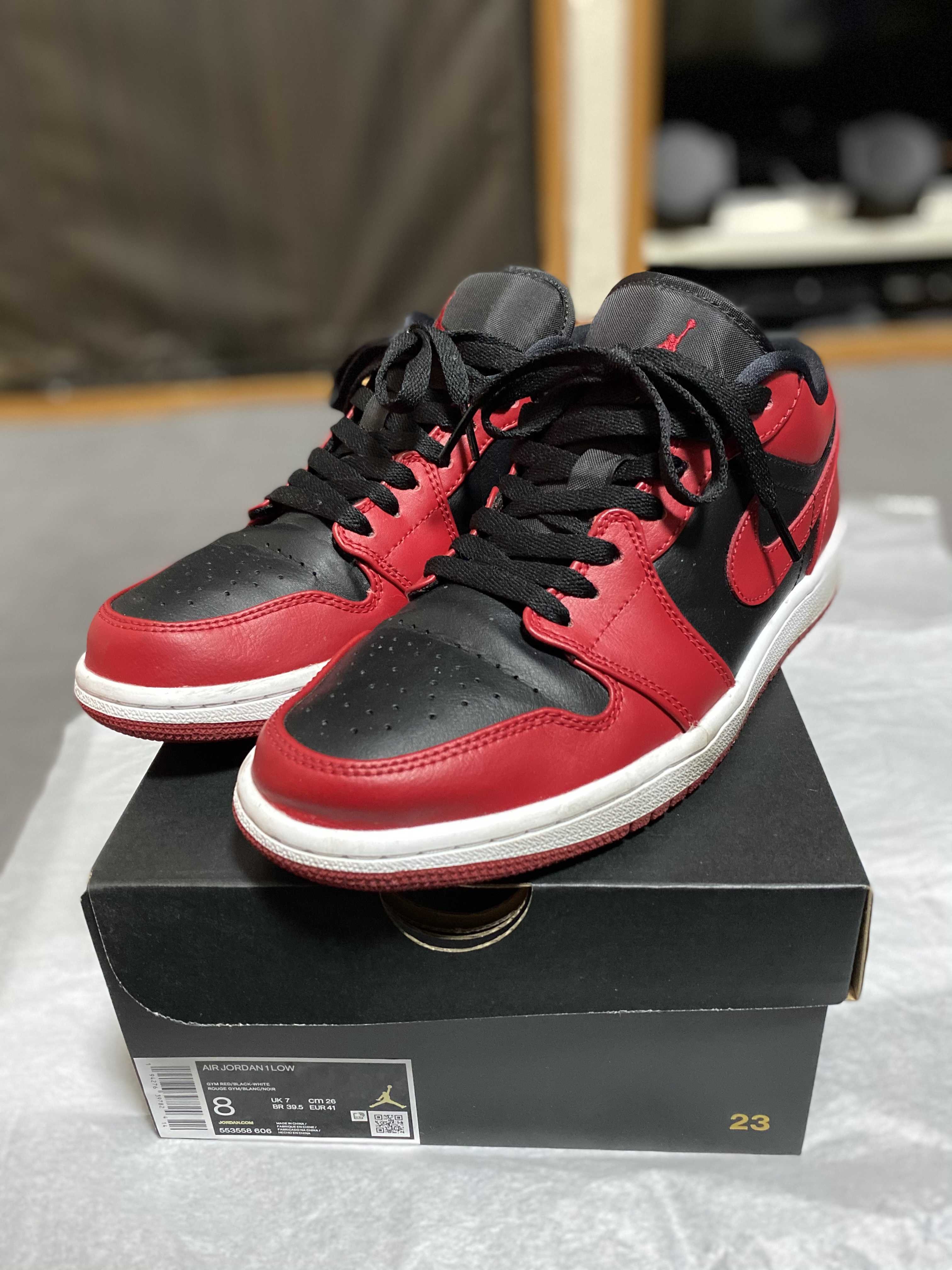 Nike Air Jordan 1 Low "Varsity Red"   