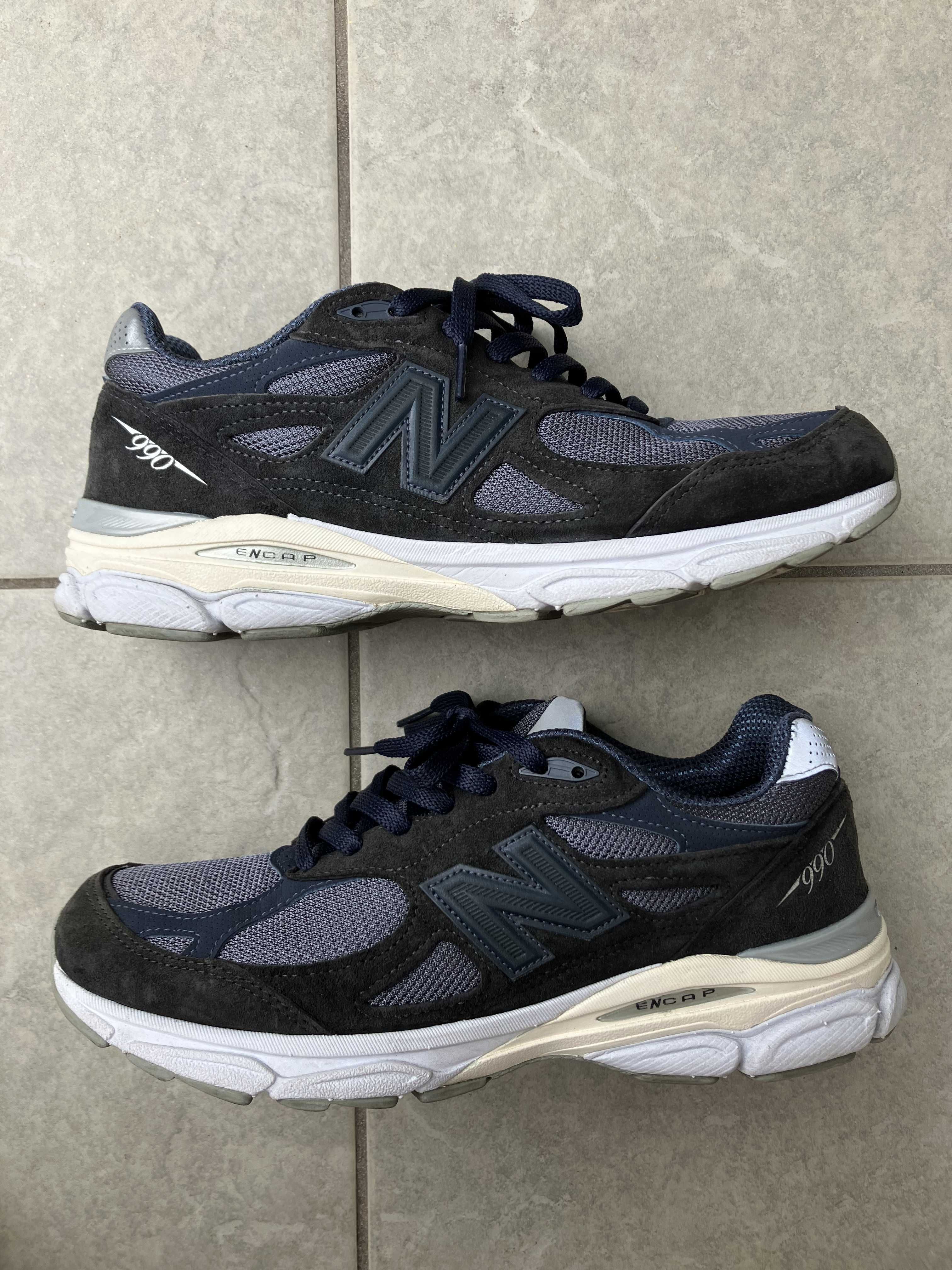 KITH Ronnie Fieg × New Balance 990V3 "Genesis/Navy"