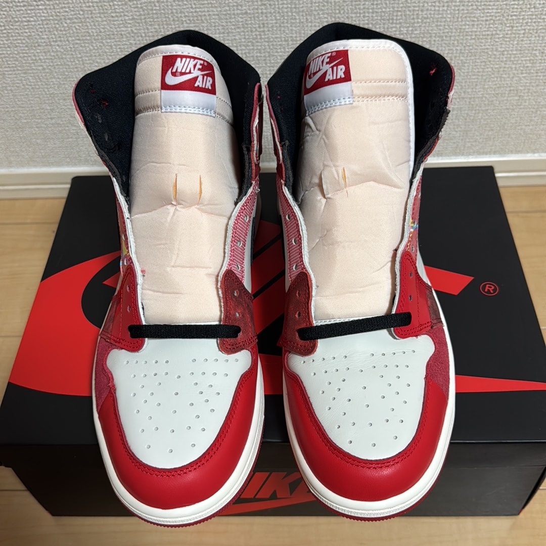 Spider-Man × Nike Air Jordan 1 Retro High OG SP "Spider-Man: Across the Spider-Verse/University Red"