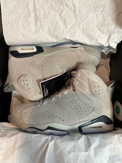 Nike Air Jordan 6 "Magnet and College Navy"