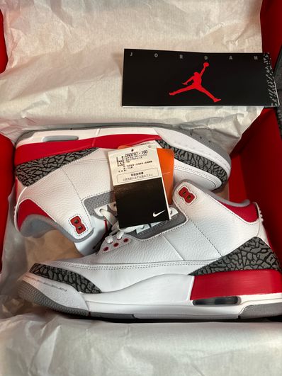 Nike Air Jordan 3 Retro OG "Fire Red" (2022)