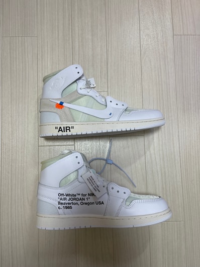 Off-White × Nike Air Jordan 1 Retro High "White"