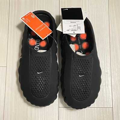 Nike Mind 001 Mules "Black/Hyper Crimson"