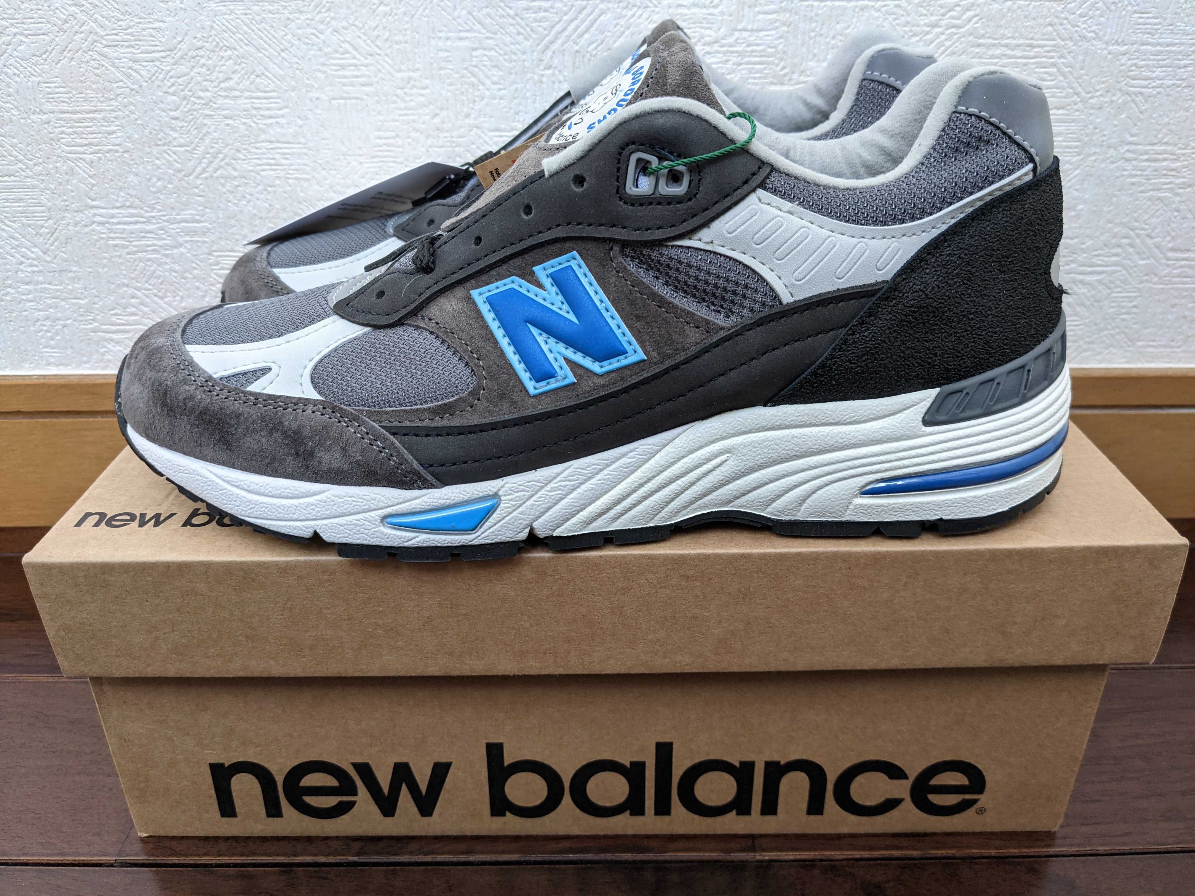 Run the Boroughs × New Balance M991LM "Gray/Black"