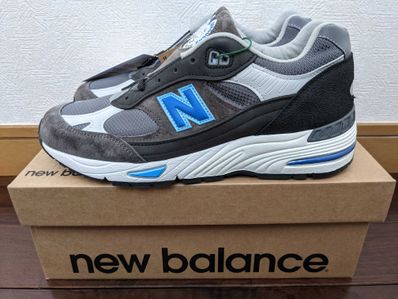 Run the Boroughs × New Balance M991LM "Gray/Black"
