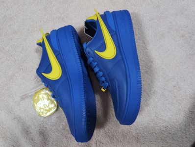 AMBUSH × Nike Air Force 1 Low "Game Royal and Vivid Sulfur"