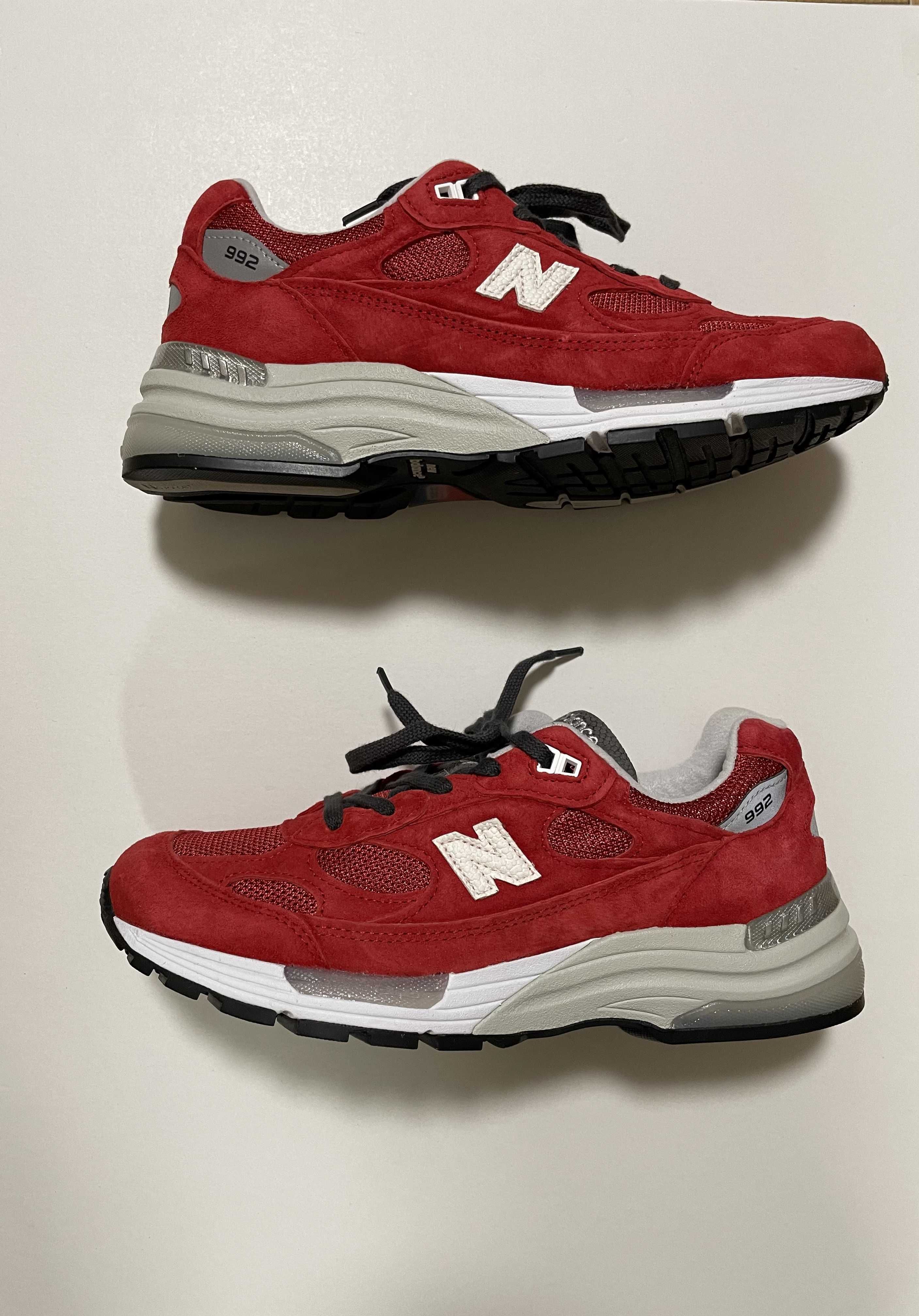 KITH × New Balance 992 Kithmas "Red"
