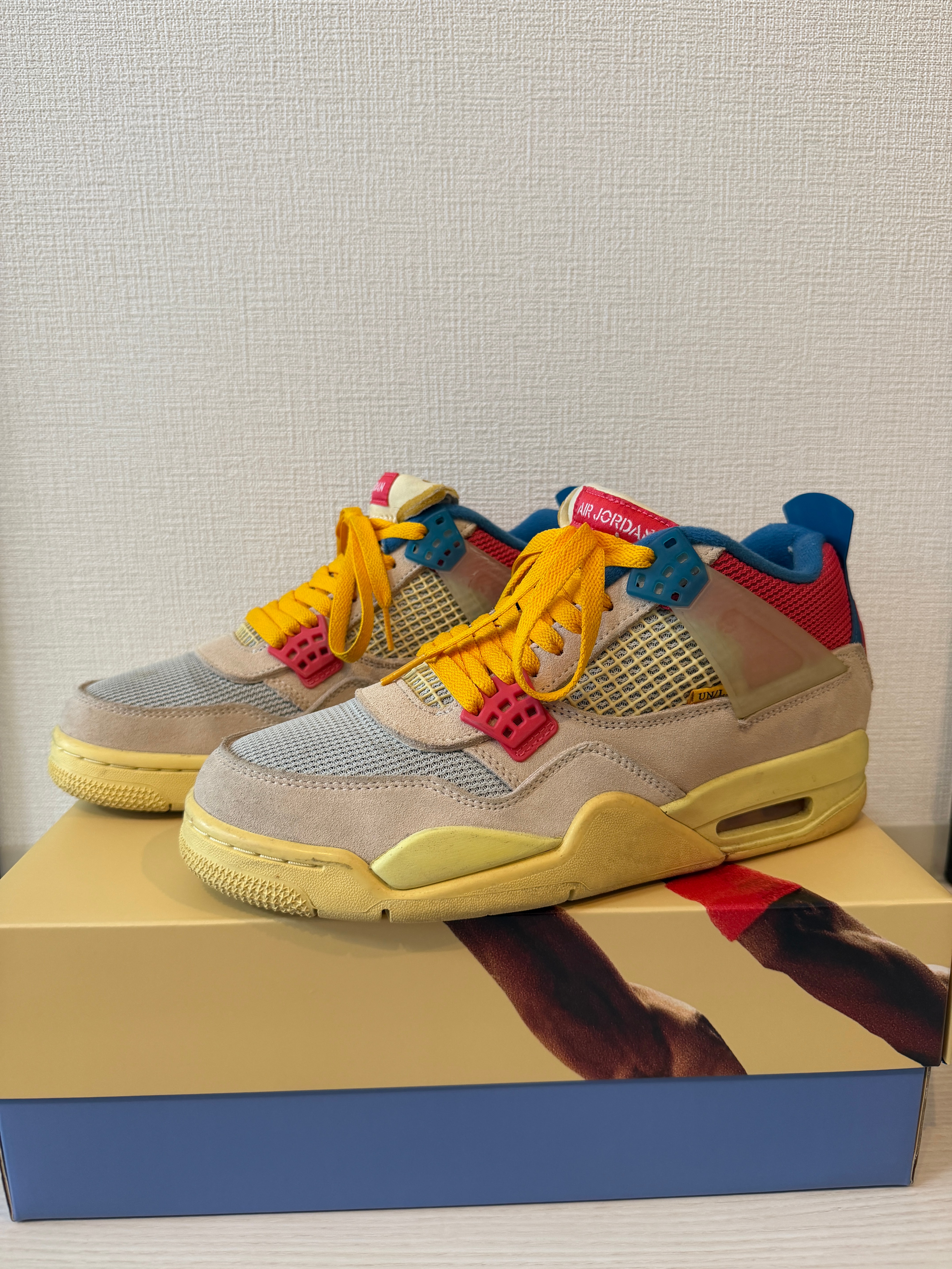 UNION × Nike Air Jordan 4 SP "Guava Ice/Light Fusion Red"