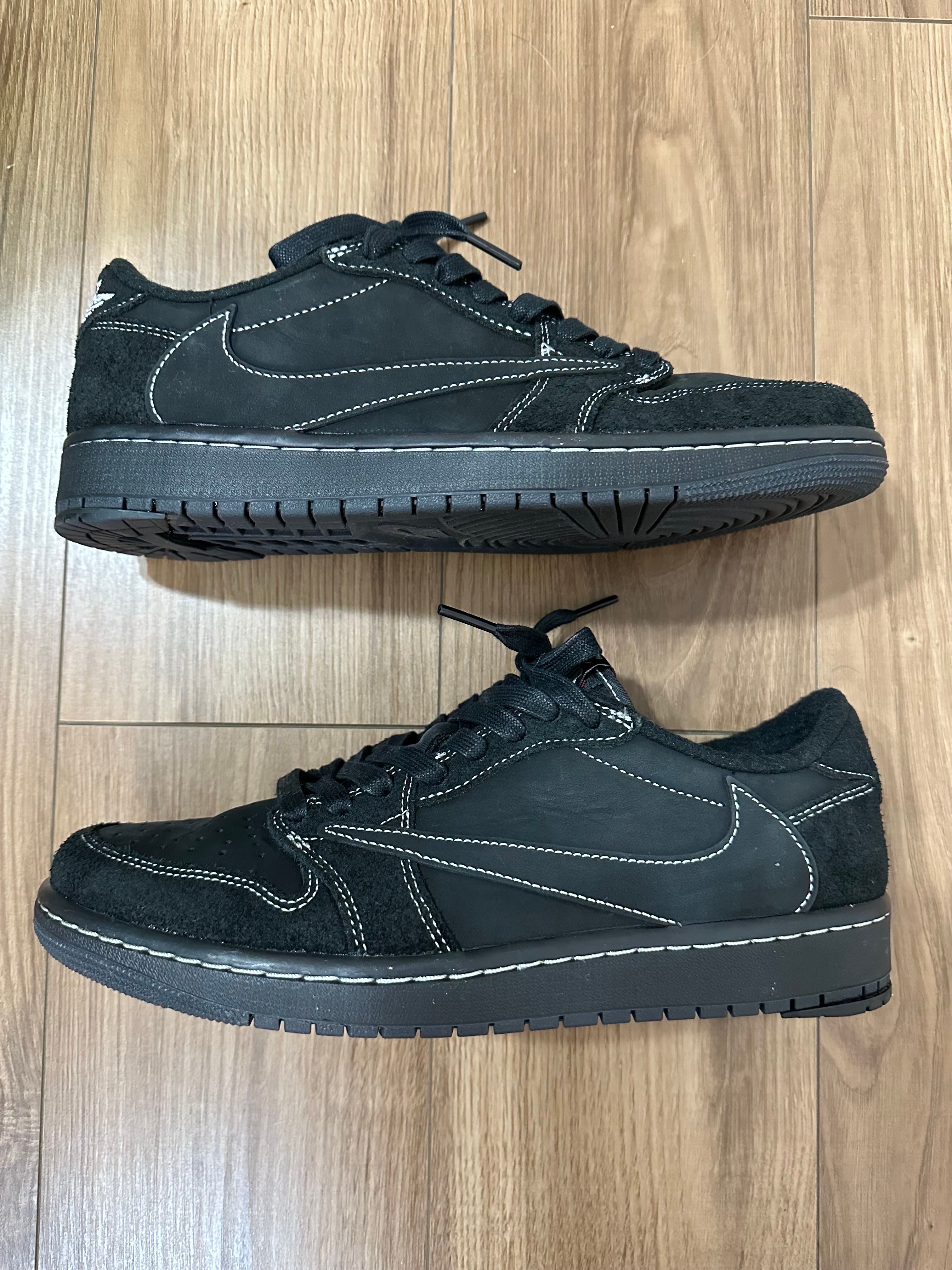 Travis Scott × Nike Air Jordan 1 Low OG SP "Black Phantom"