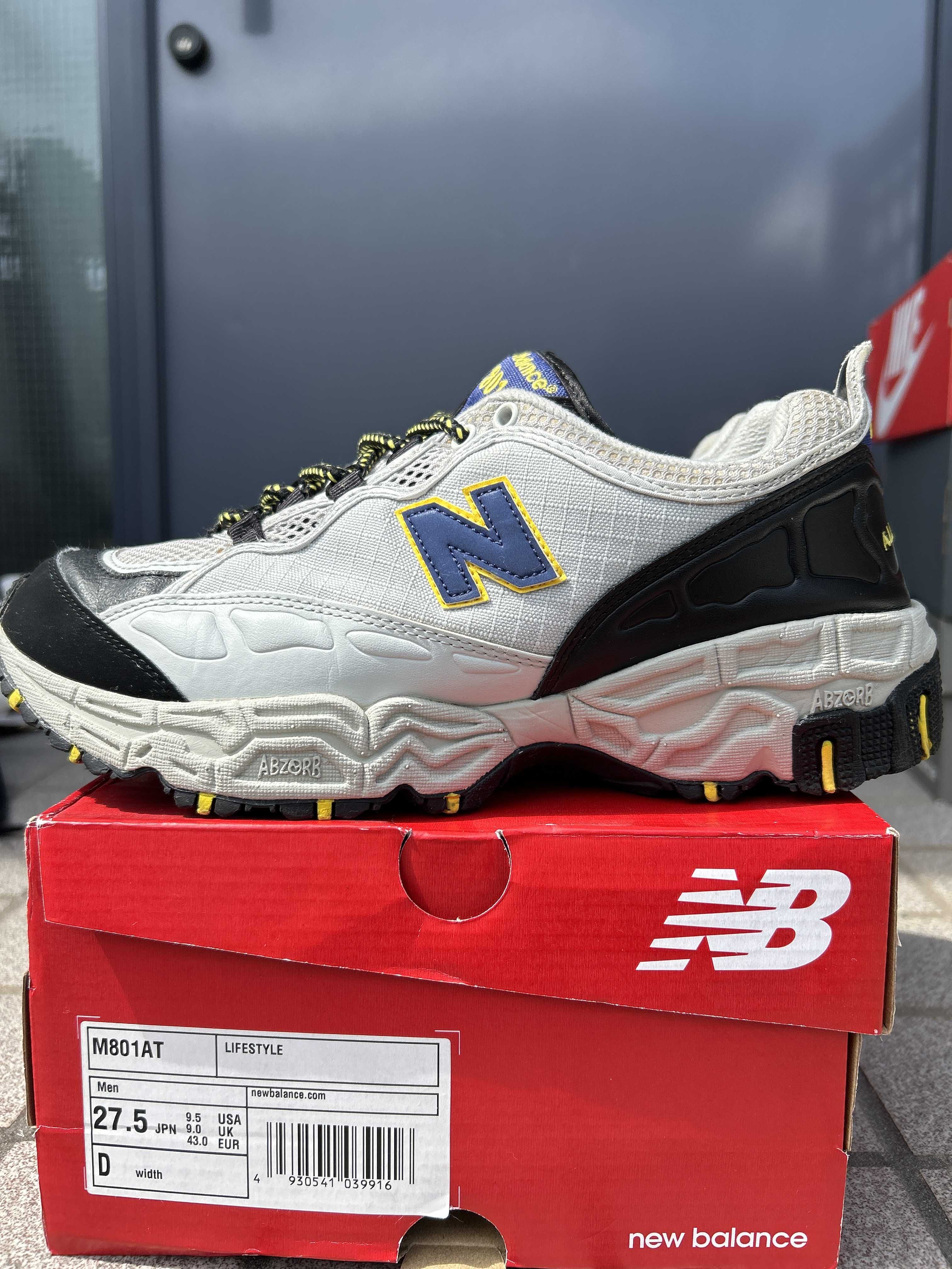 New Balance M801AT "Black/Grey/Blue"