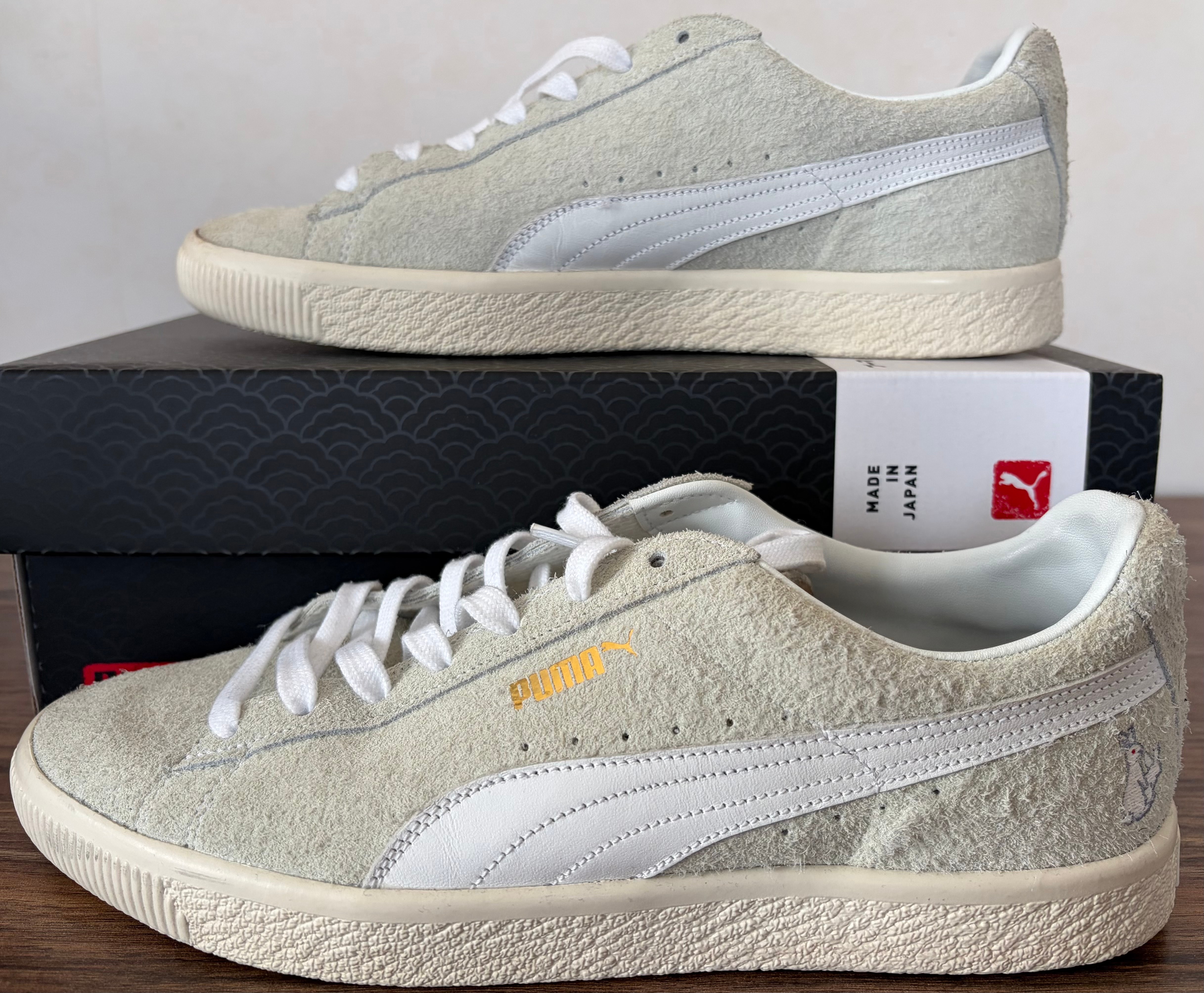 FR2 × atmos × Puma Suede VTG MIJ "White"