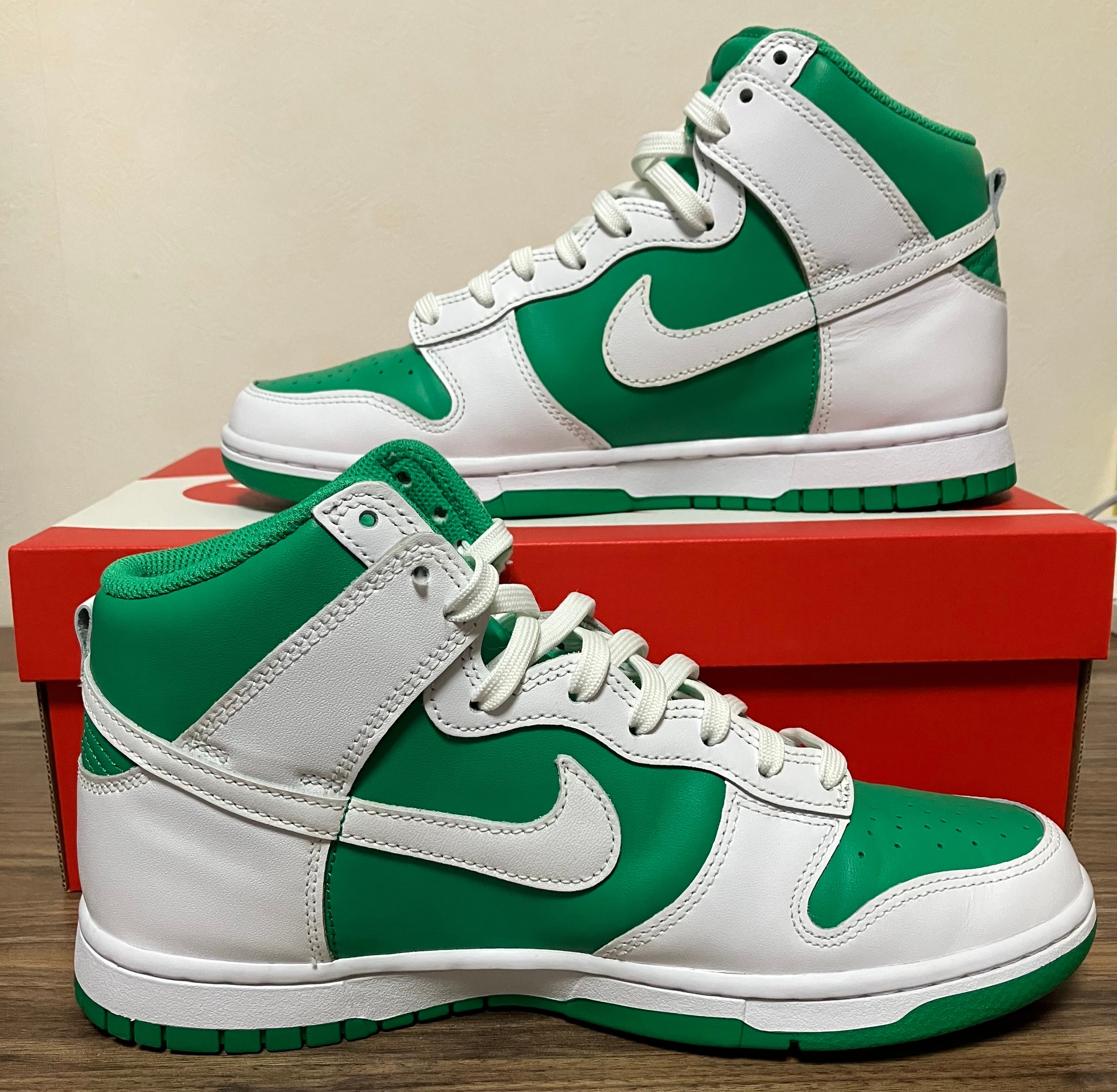 Nike Dunk High "Green/White"