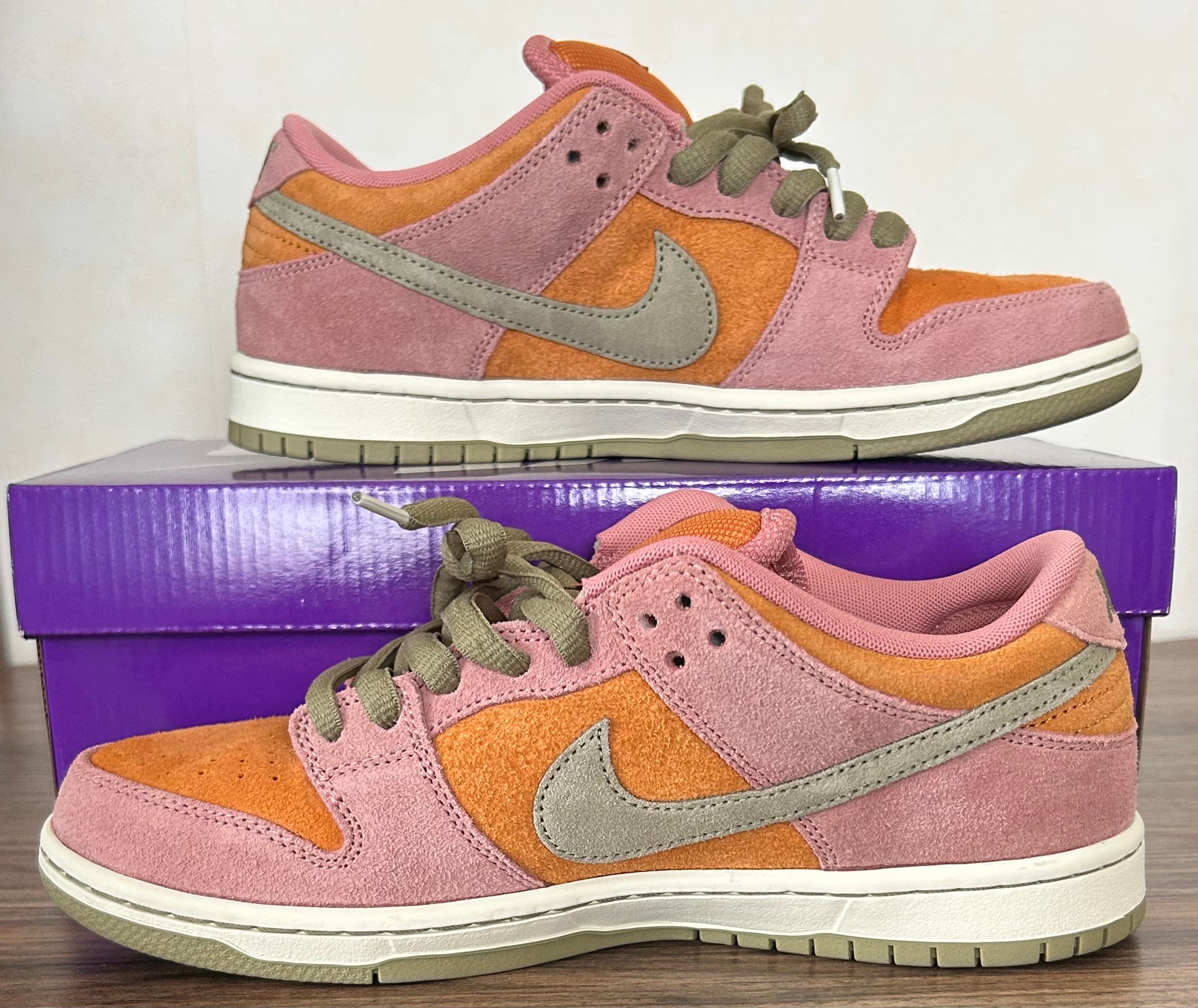 Nike SB Dunk Low Pro "Red Stardust and Monarch"