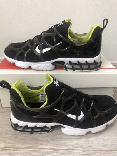 Stussy x Nike Air Zoom Kukini "Black/White/Bright Cactus"