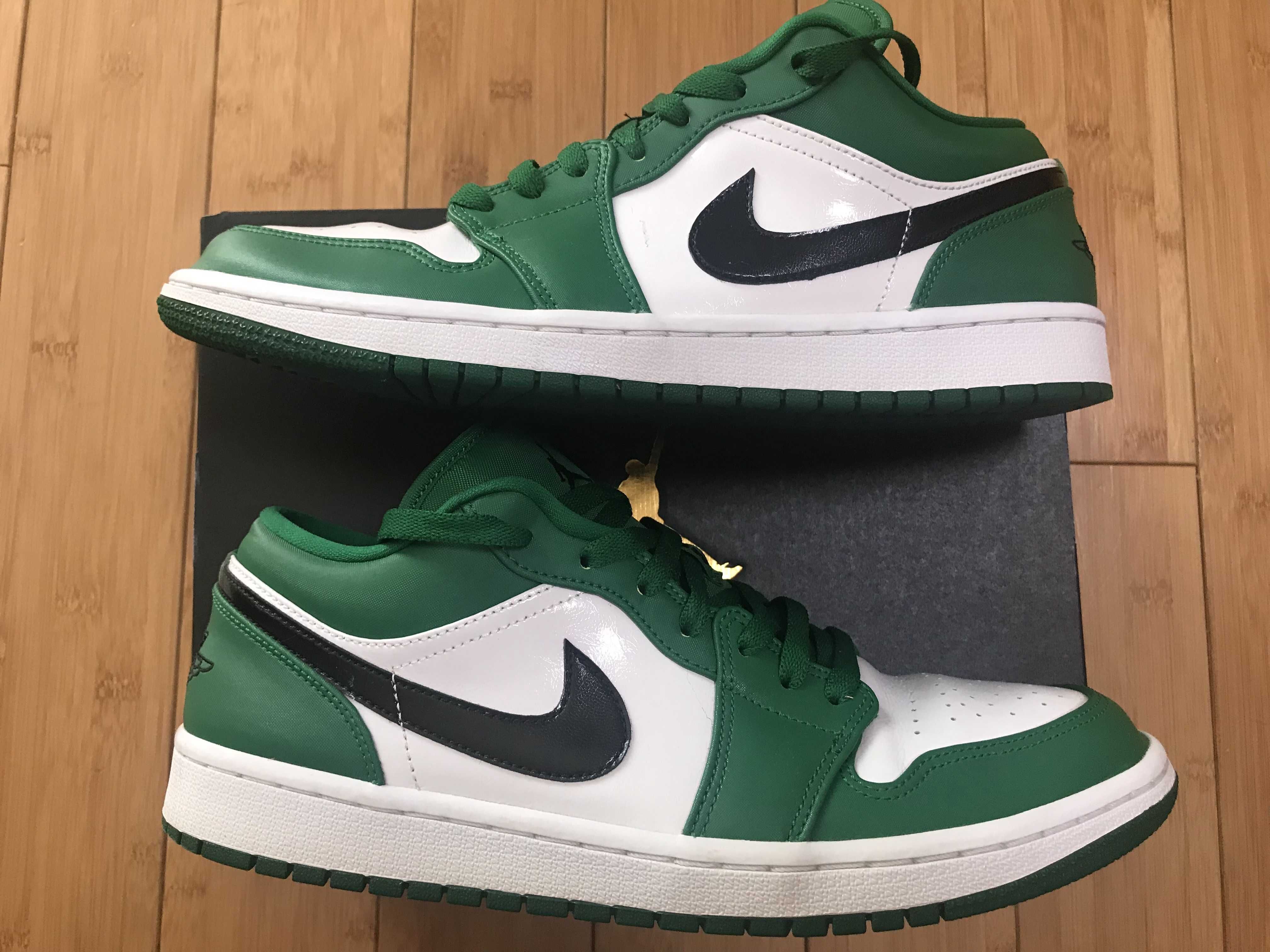 Nike Air Jordan 1 Low "Pine Green/White"
