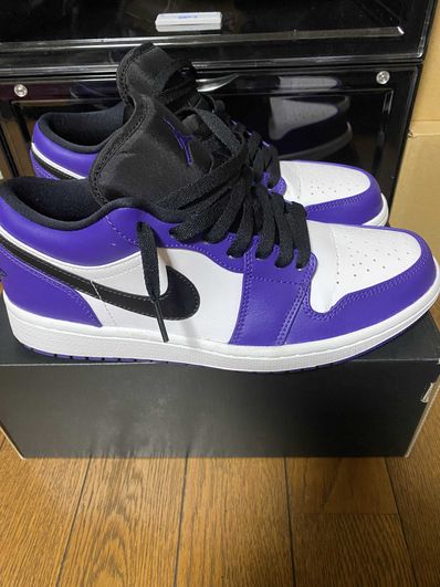 NIKE AIR JORDAN 1 LOW "COURT PURPLE"