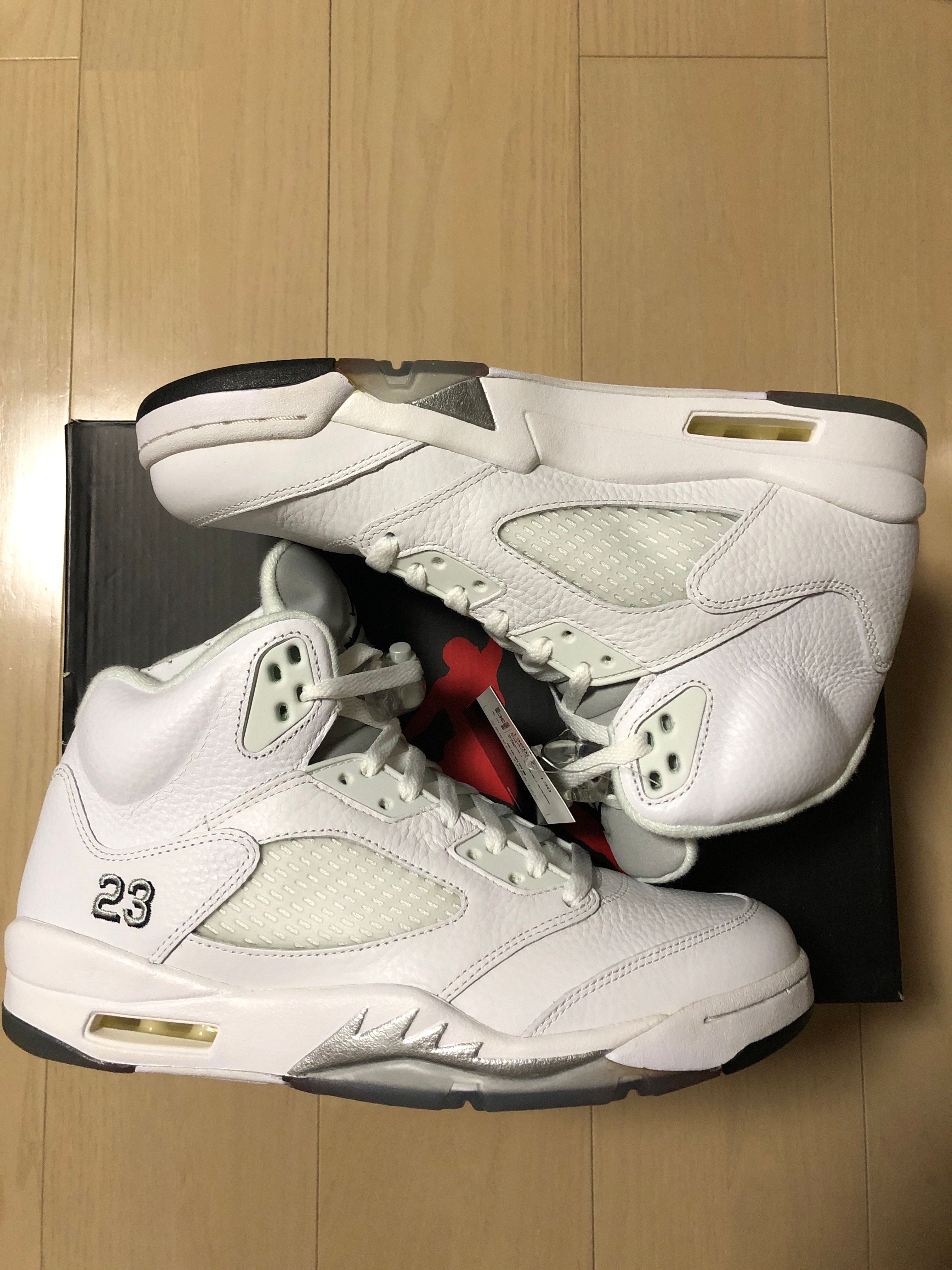 Nike Air Jordan 5 Retro "Metallic White" (2015)