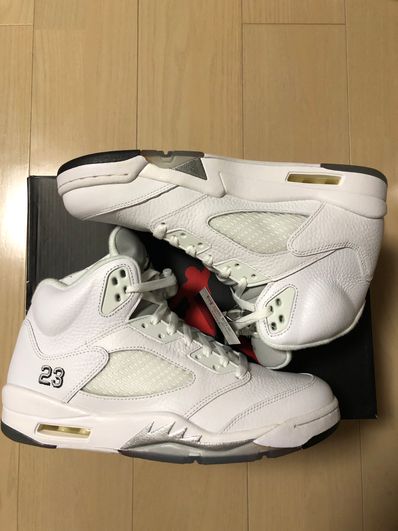 Nike Air Jordan 5 Retro "Metallic White" (2015)