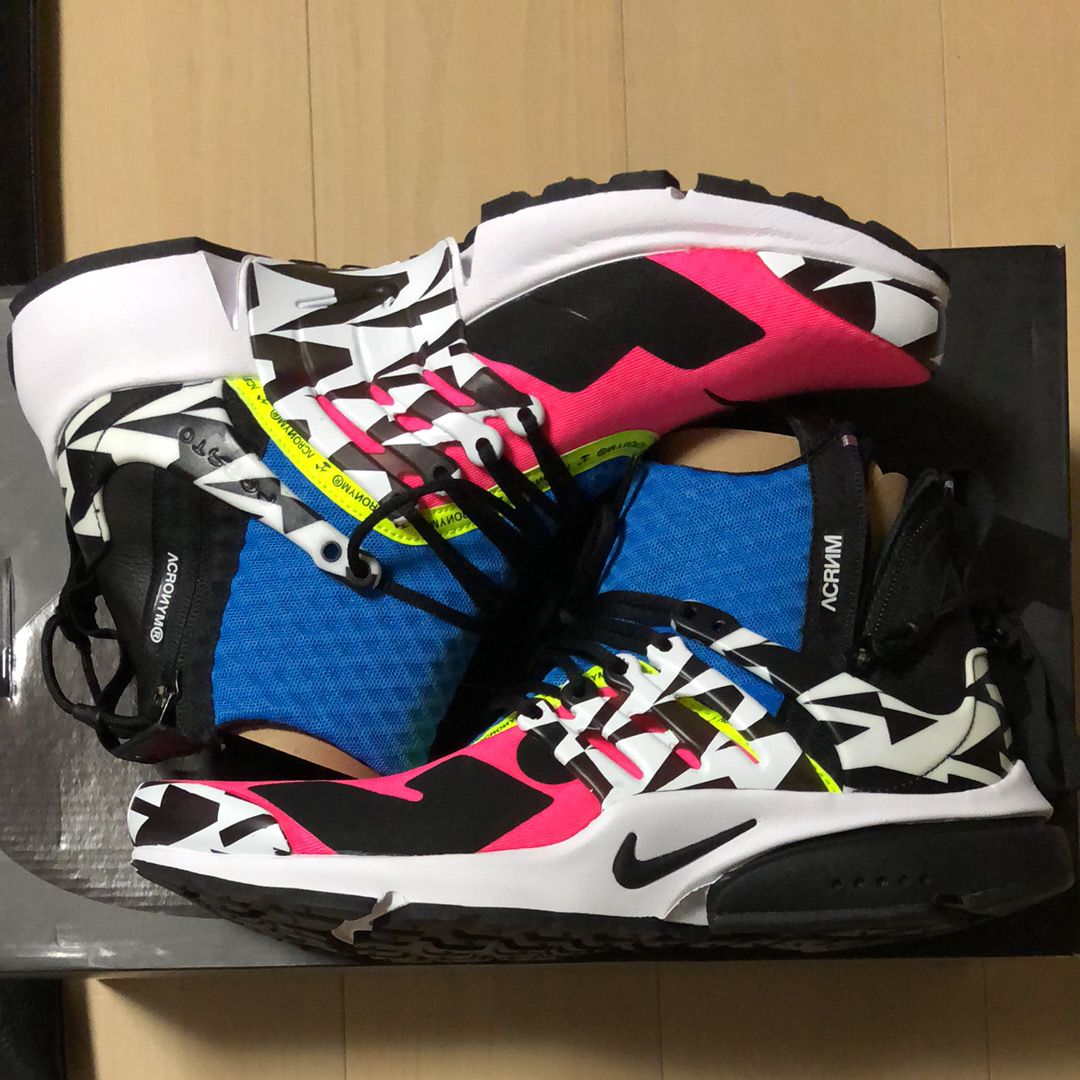 ACRONYM × Nike Air Presto Mid "Hyper Pink"