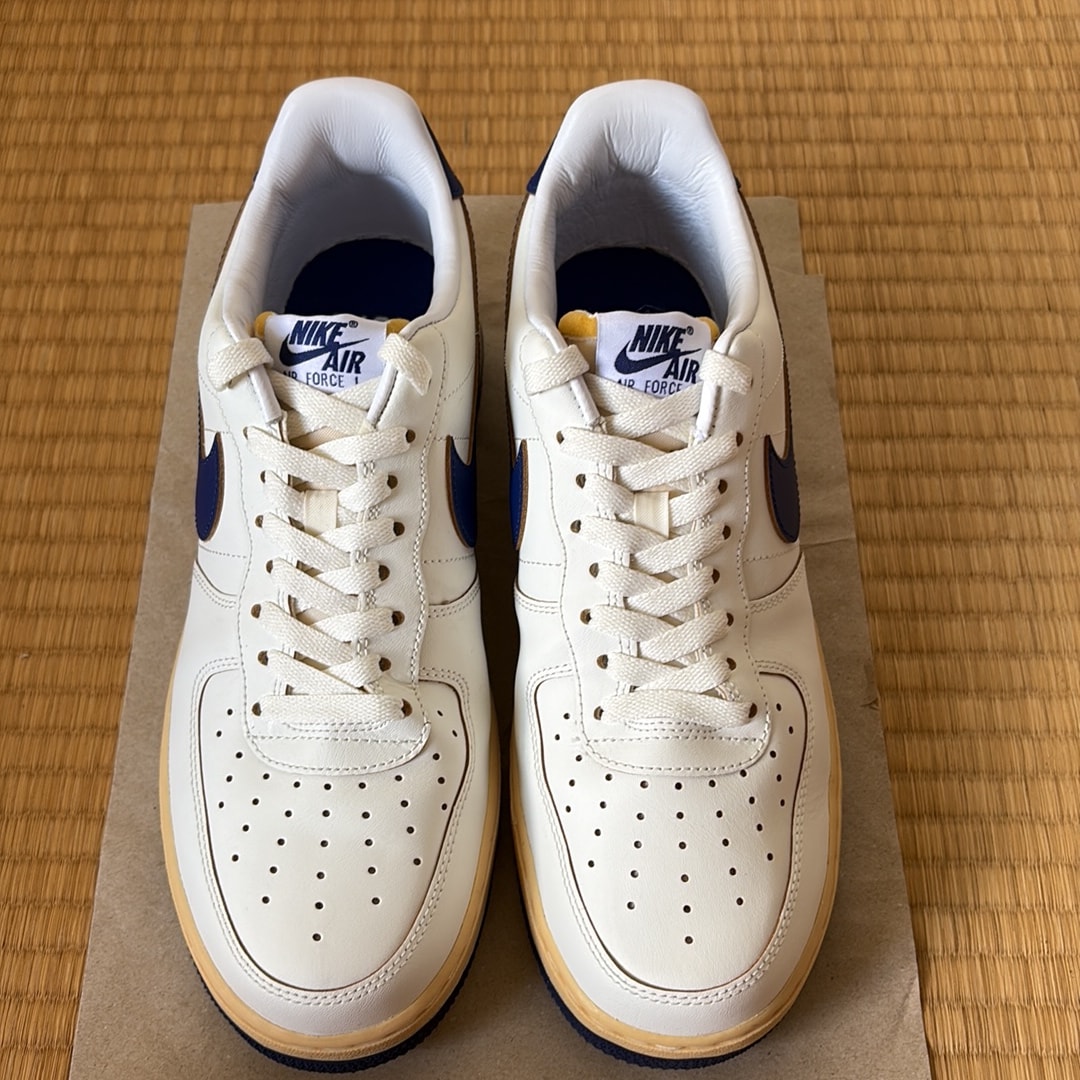 Nike Women's Air Force 1 '07 "Sail/Pale Vanilla/Gold Suede/Deep Royal Blue"