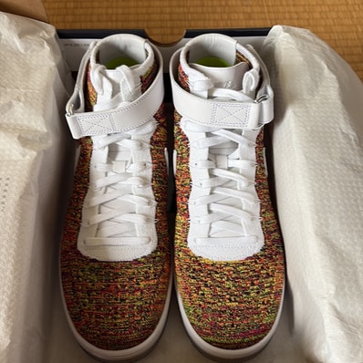 Nike Air Force 1 Mid Flyknit "Multi Color/White"