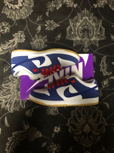 Nike SB Dunk Low "Los Angeles Dodgers/Deep Royal Blue"