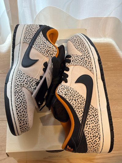 Nike SB Dunk Low Pro Electric Safari "Phantom and Black"