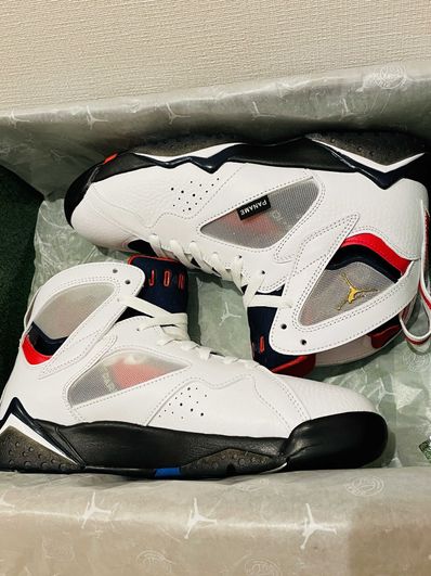 PSG × NIKE AIR JORDAN 7 RETRO "White"